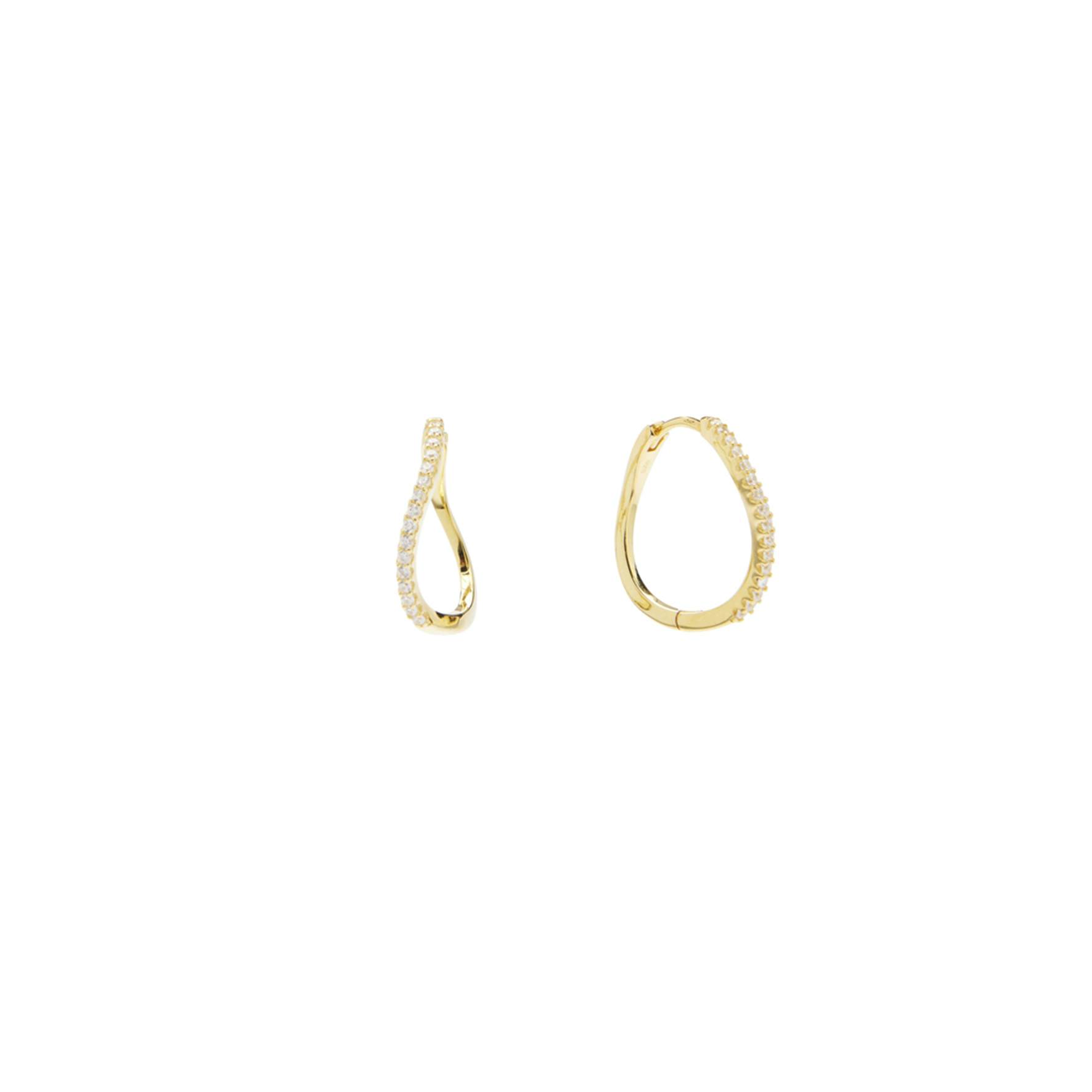 Amelia Petit Hoops from Pico in Goldplated-Silver Sterling 925