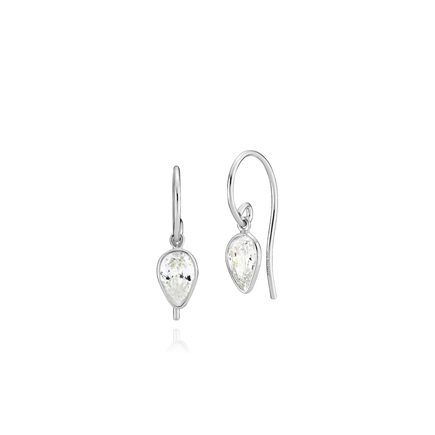 Aya Small Earrings from Izabel Camille in Silver Sterling 925
