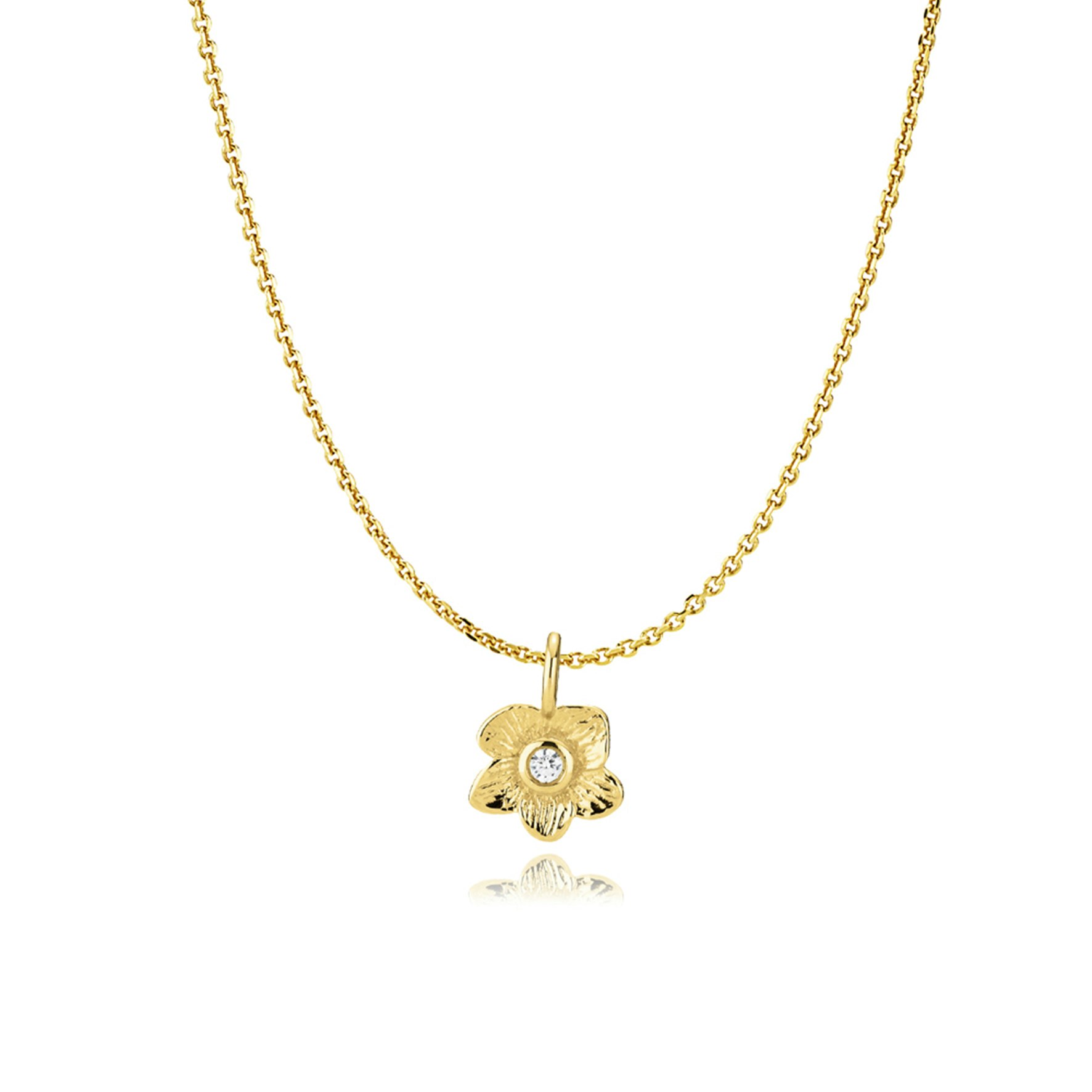 Rosa Necklace from Izabel Camille in Goldplated Silver Sterling 925