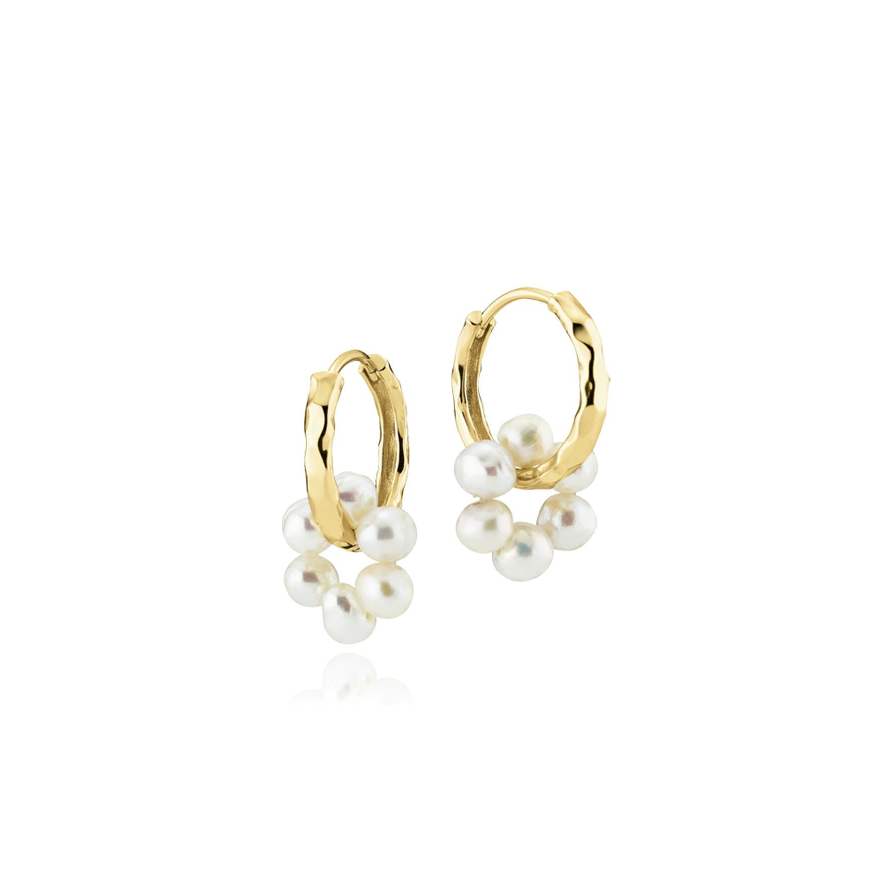 Emily Earrings from Izabel Camille in Goldplated-Silver Sterling 925