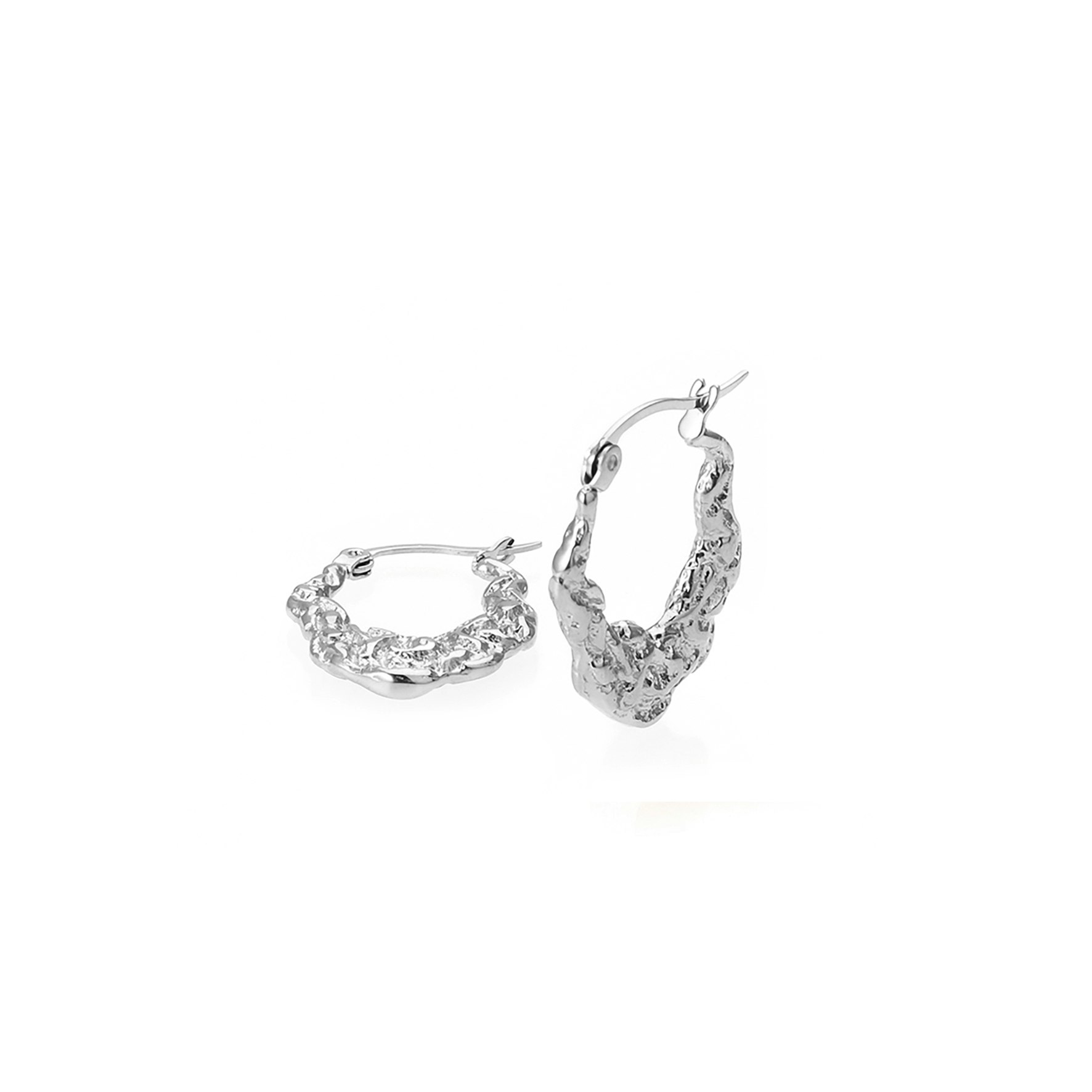 Xenia x Sistie 2nd Medium Earrings fra Sistie 2nd i Rustfrit Stål