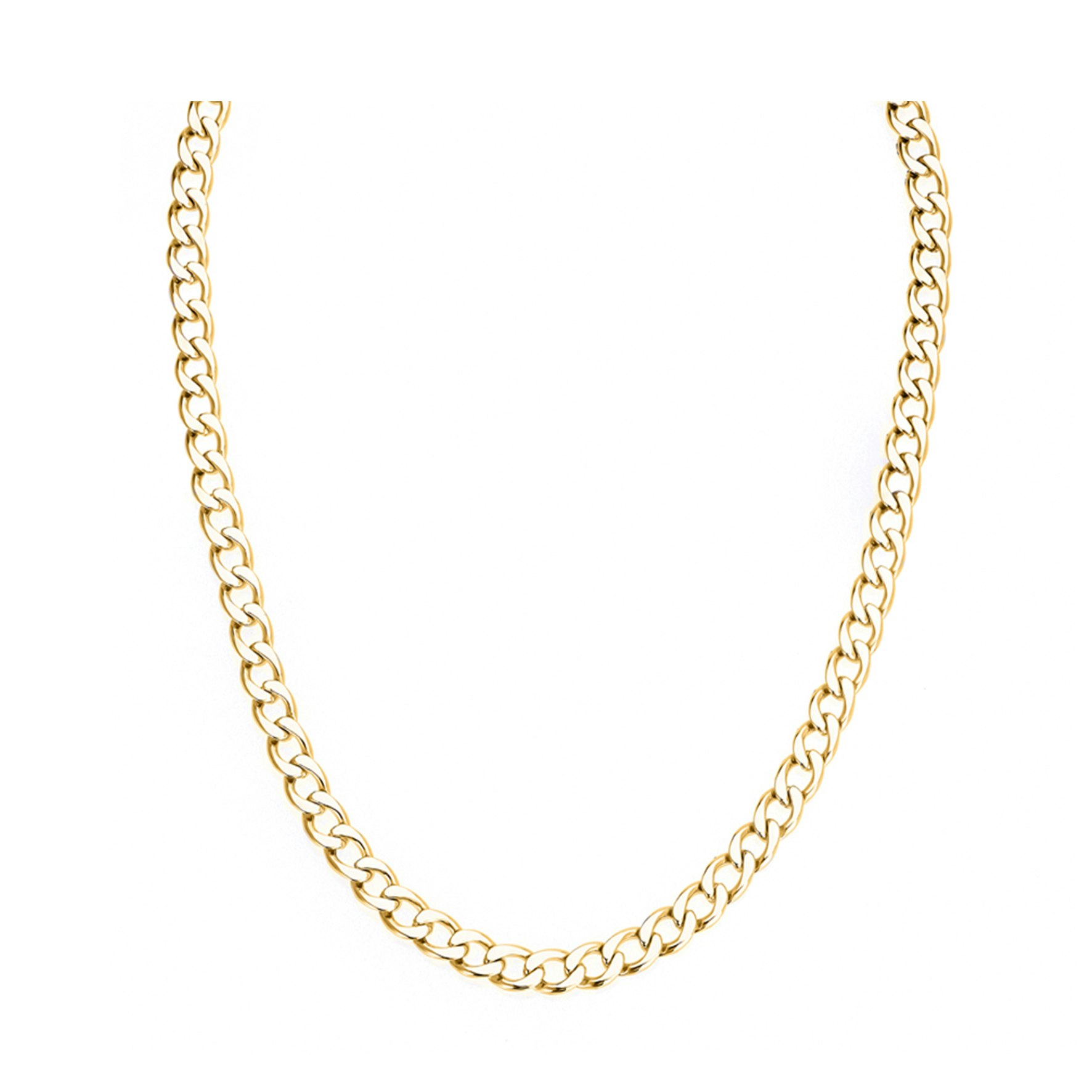 Panzer Small Necklace from Sistie 2nd in Goldplated stainless steel
