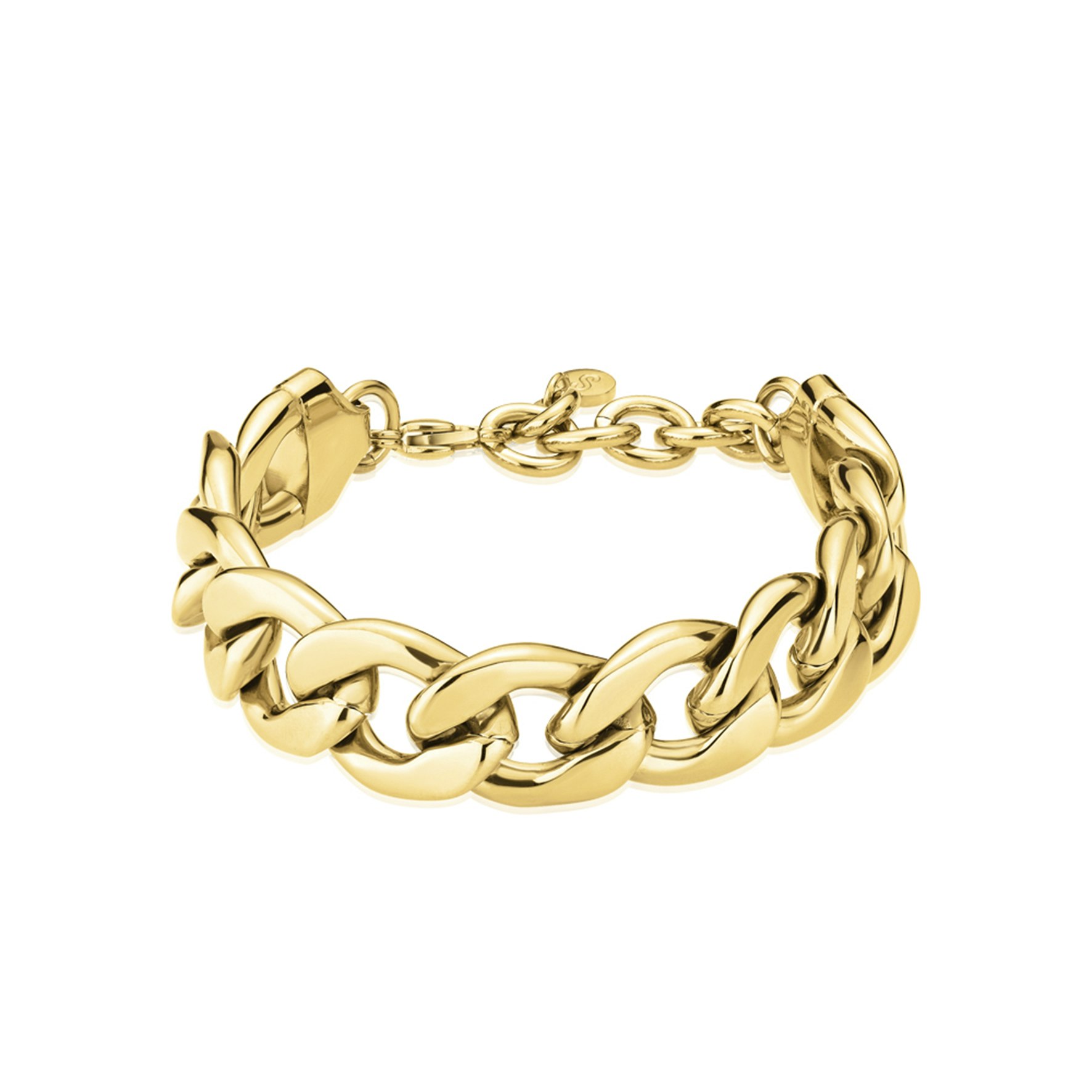 Panzer Chunky Bracelet from Sistie 2nd in Goldplated stainless steel