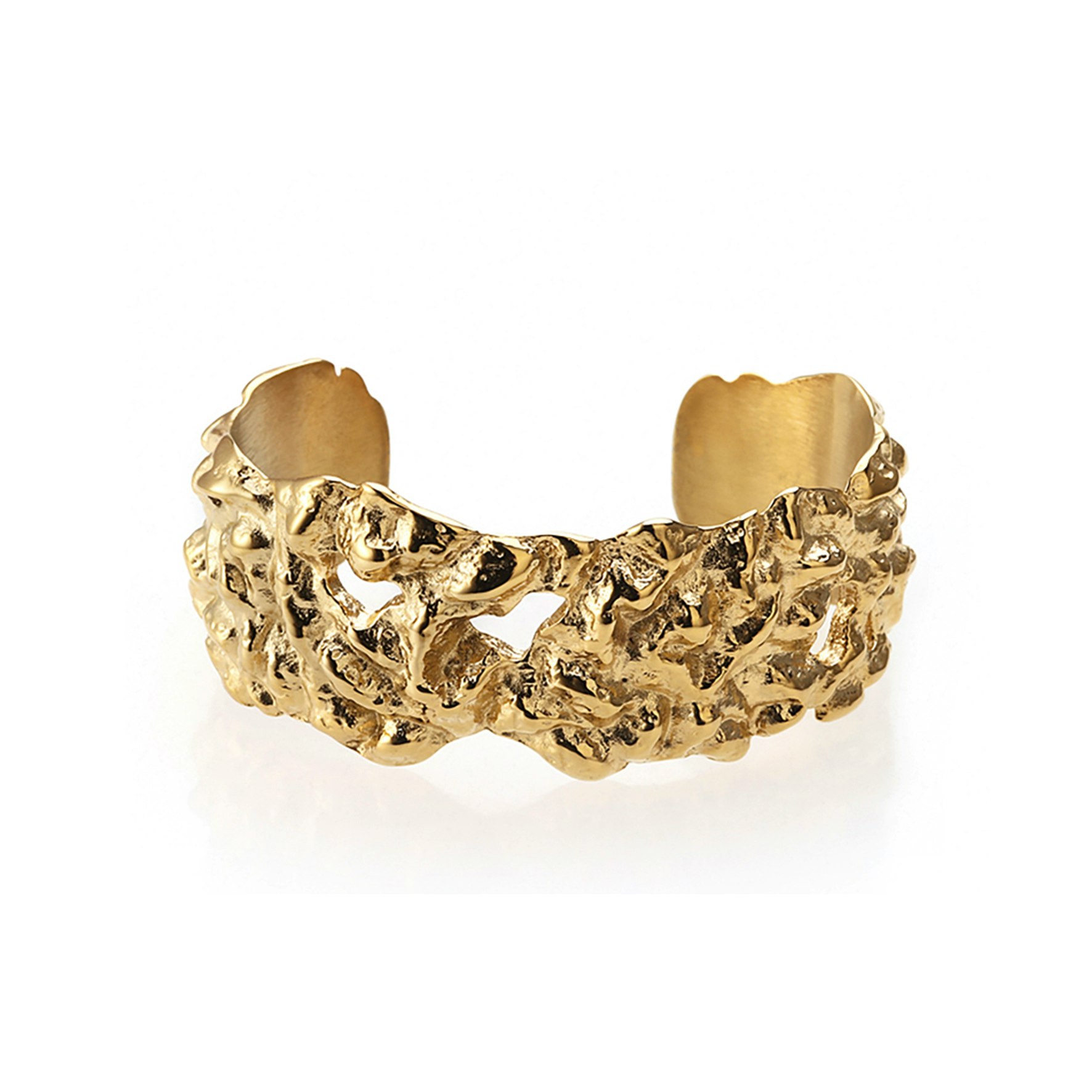 Xenia x Sistie 2nd Chunky Bracelet from Sistie 2nd in Goldplated stainless steel