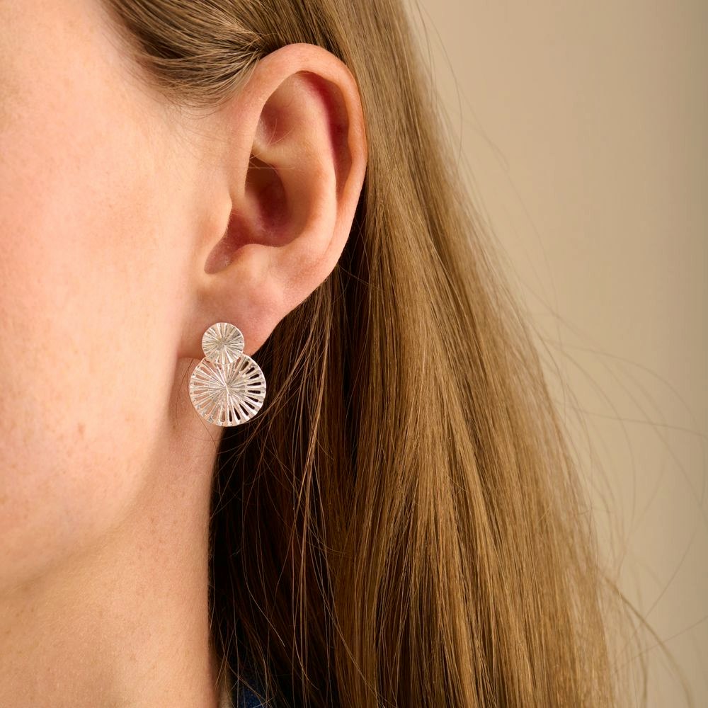 Small Starlight Earrings fra Pernille Corydon i Sølv Sterling 925