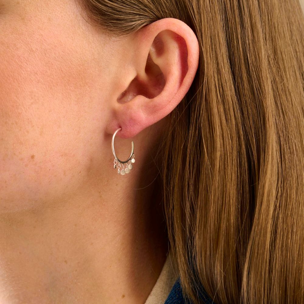 Glow Earrings from Pernille Corydon in Silver Sterling 925