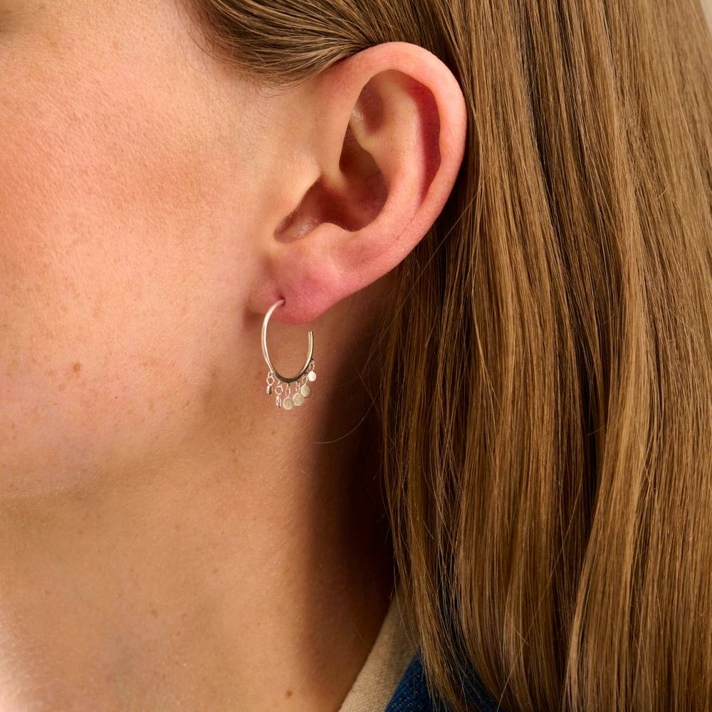 Glow Earrings from Pernille Corydon in Goldplated Silver Sterling 925