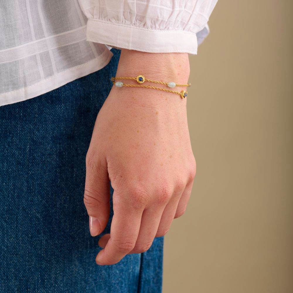 Autumn Sky Bracelet from Pernille Corydon in Goldplated-Silver Sterling 925