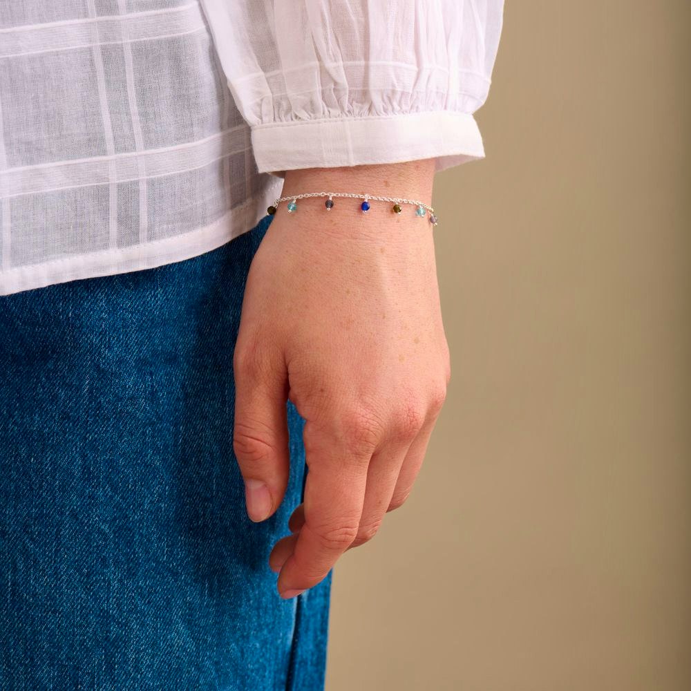 Blue Hour Bracelet van Pernille Corydon in Verguld-Zilver Sterling 925