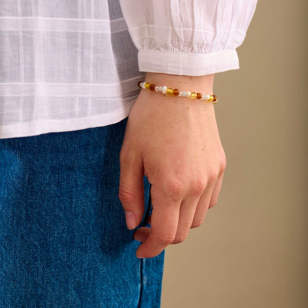 Amber Glow Bracelet