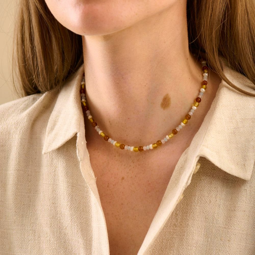 Amber Glow Necklace