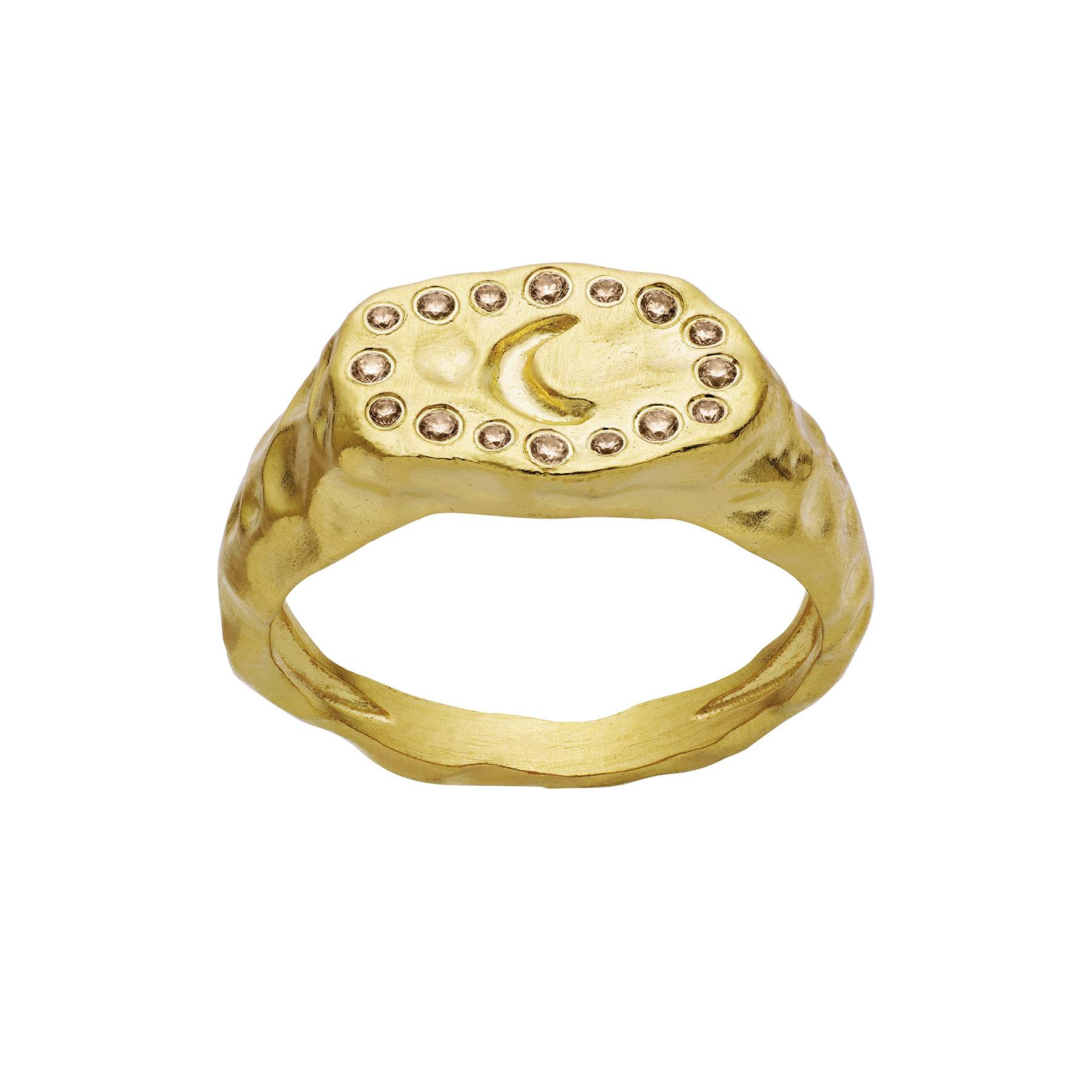 Demi Ring from Maanesten in Goldplated-Silver Sterling 925