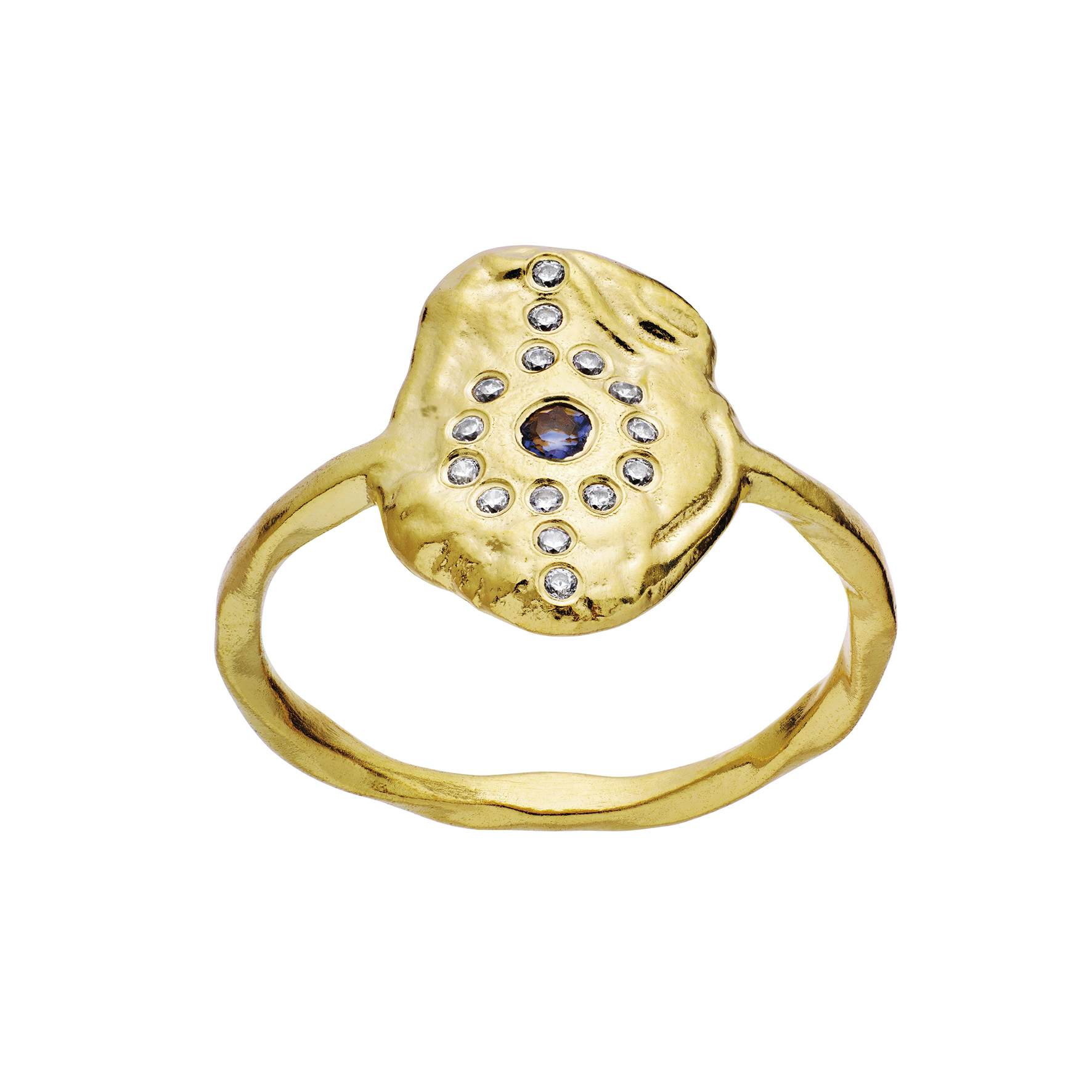Enya Ring from Maanesten in Goldplated-Silver Sterling 925