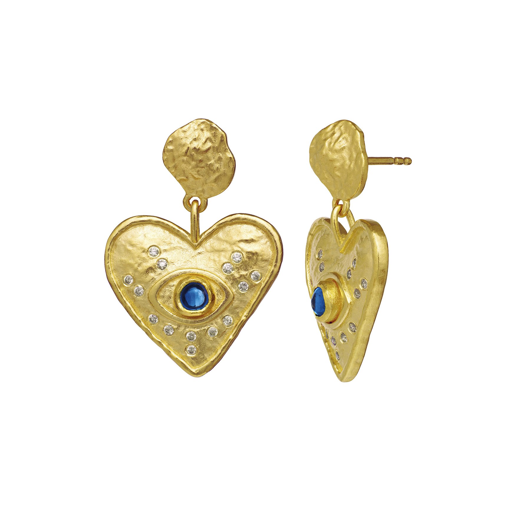 Constantine Earrings fra Maanesten i Forgylt-Sølv Sterling 925