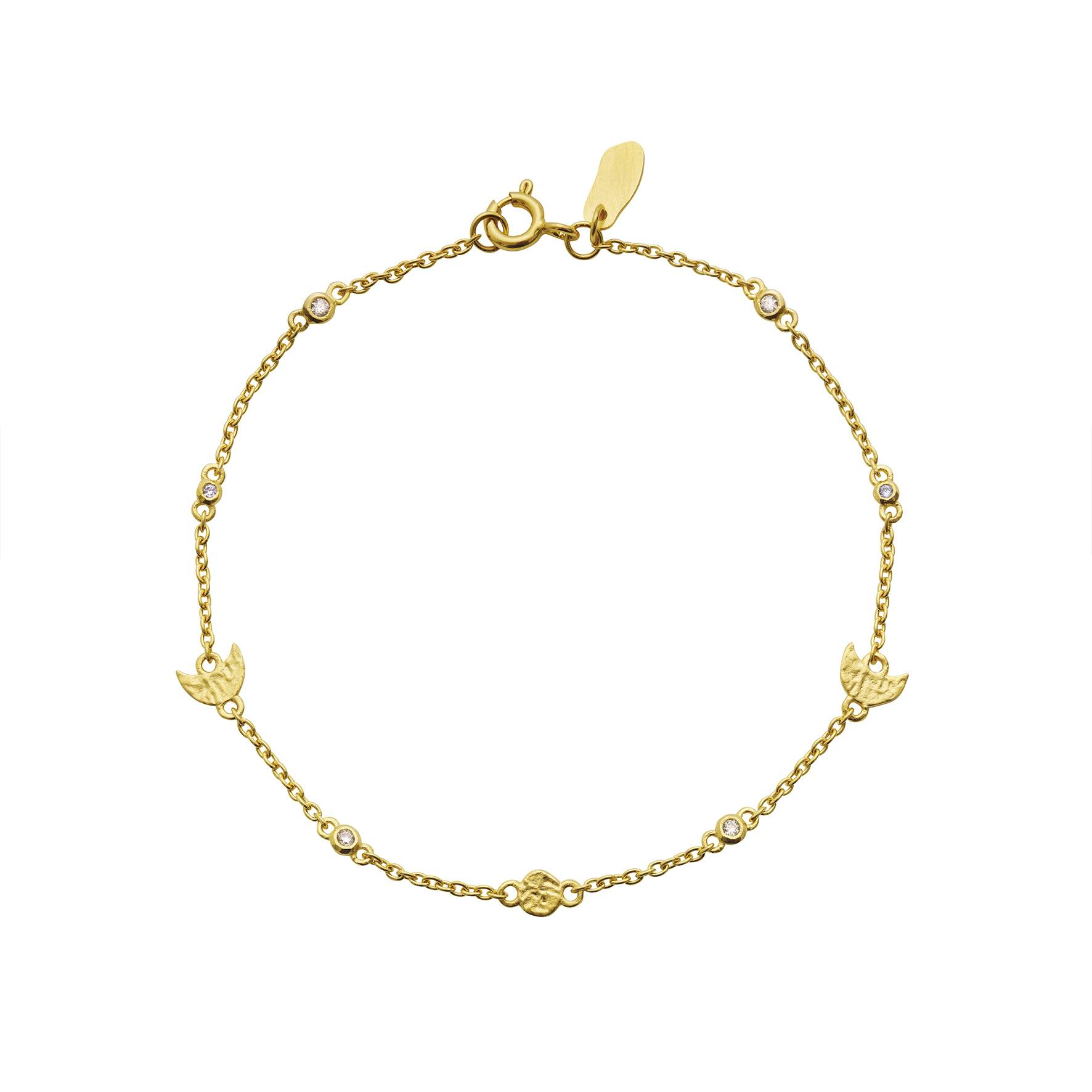 Cecilia Bracelet from Maanesten in Goldplated-Silver Sterling 925