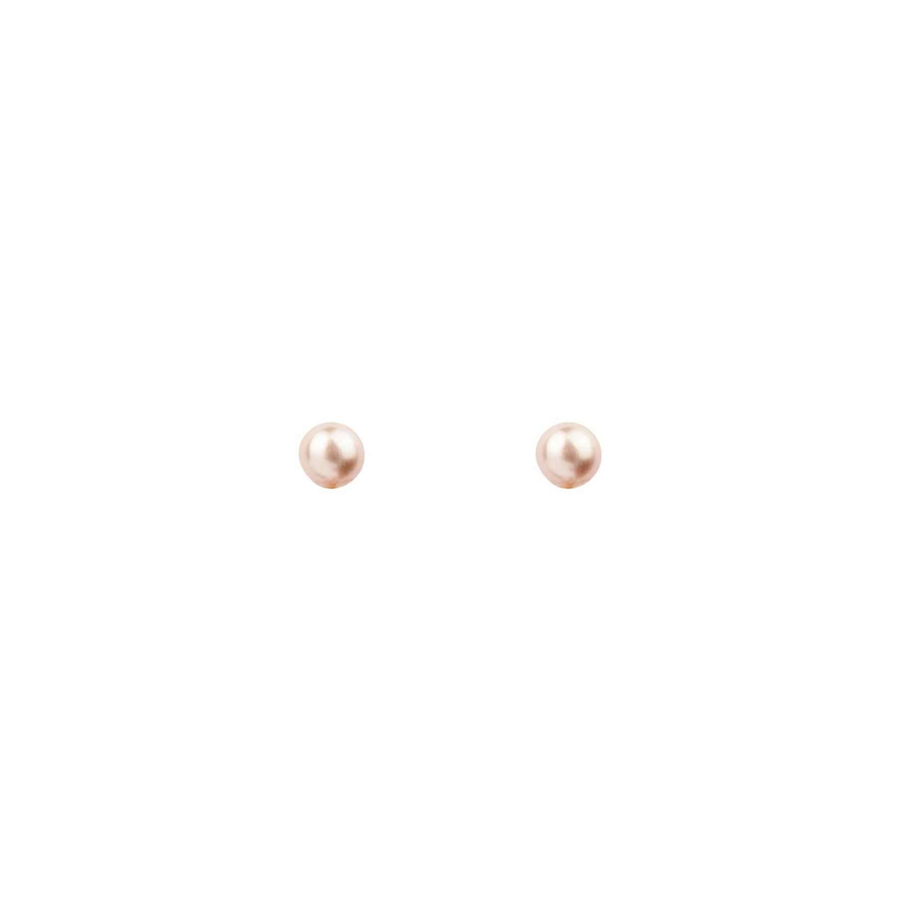 Venus Dot Pink Earsticks fra House Of Vincent i Forgyldt-Sølv Sterling 925
