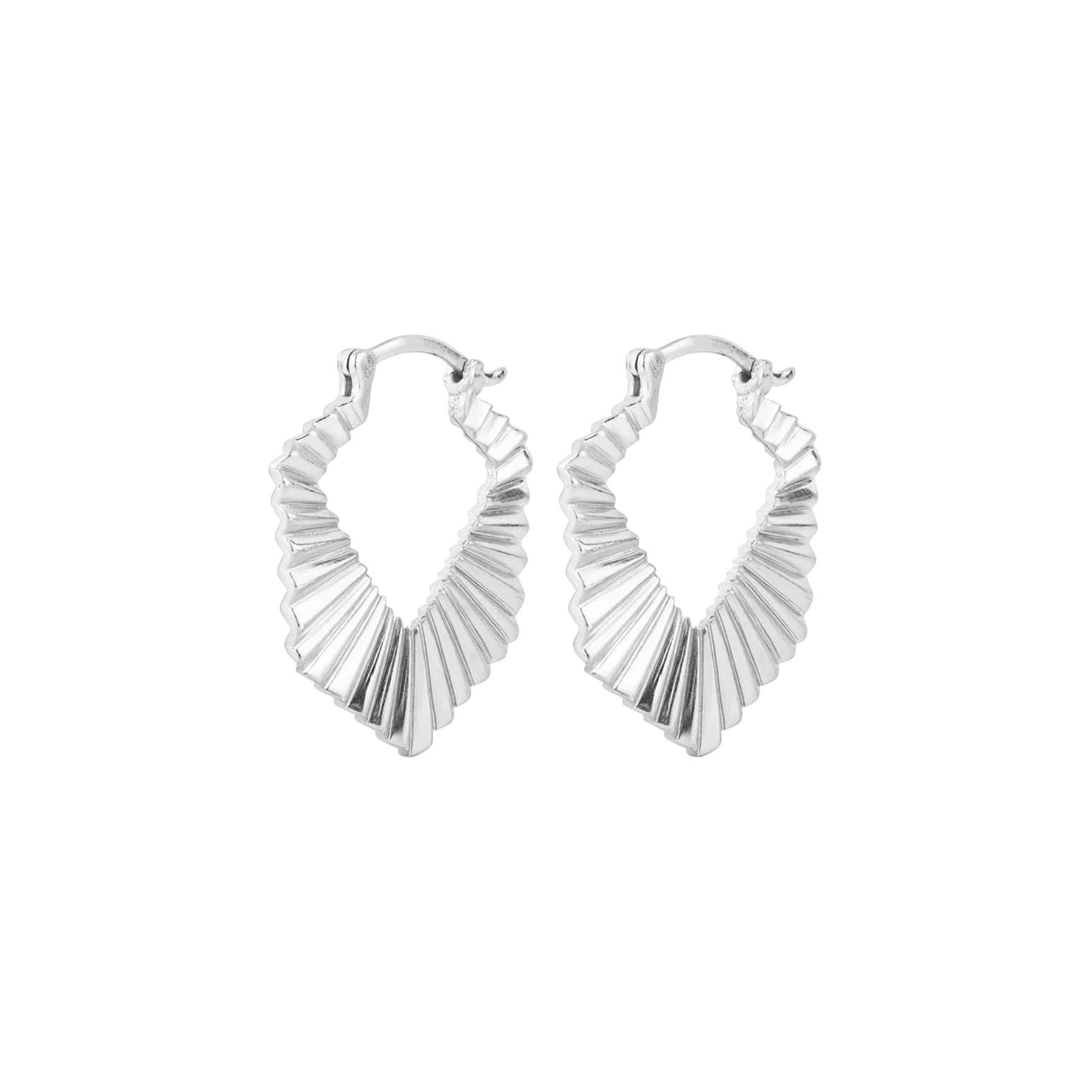 Celestial Horizon Earrings from House Of Vincent in Silver Sterling 925