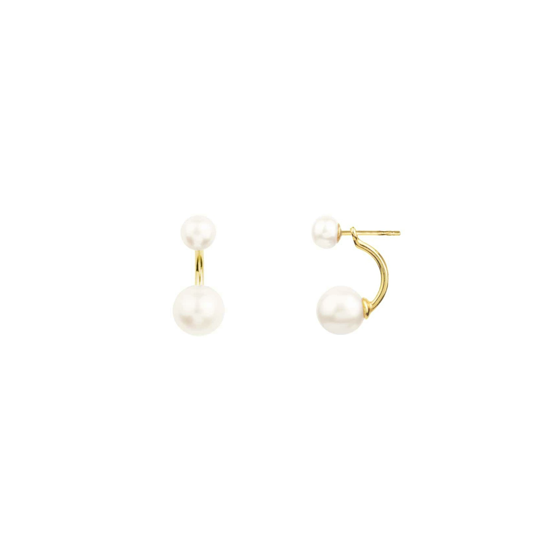 Venus Arch Earsticks från House Of Vincent i Förgyllt-Silver Sterling 925