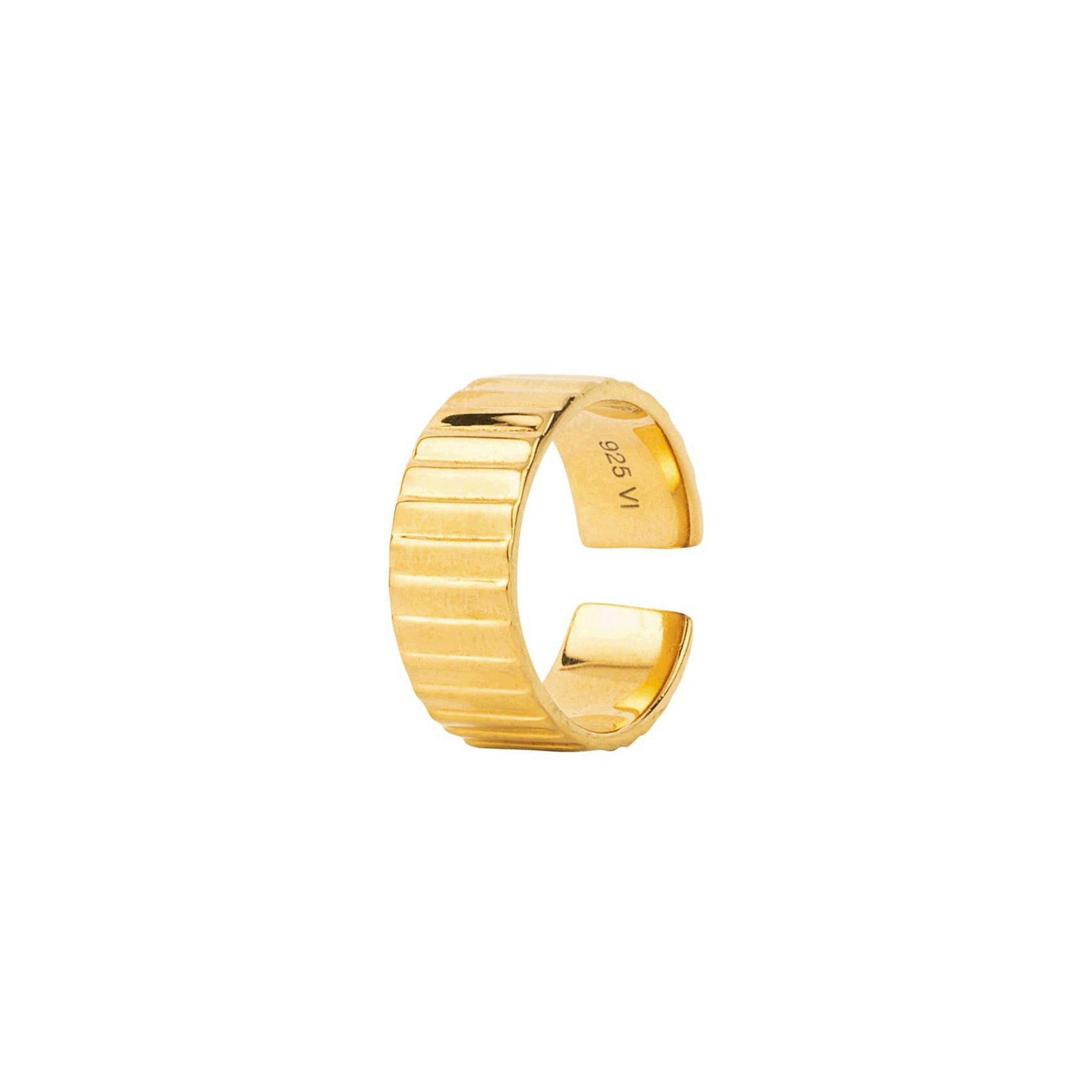 Eternal Stair Ring from House Of Vincent in Goldplated Silver Sterling 925