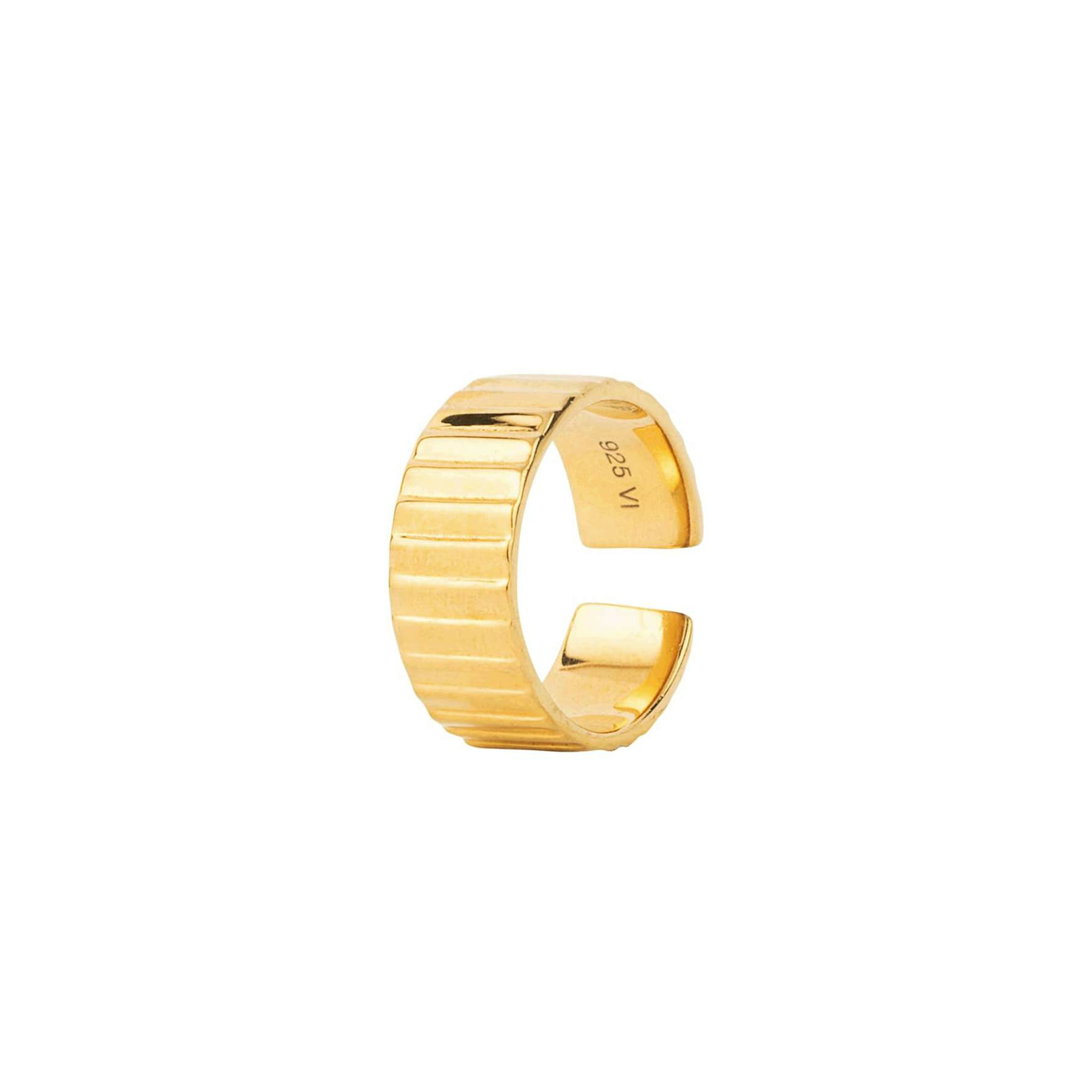 Eternal Stair Ring from House Of Vincent in Goldplated-Silver Sterling 925