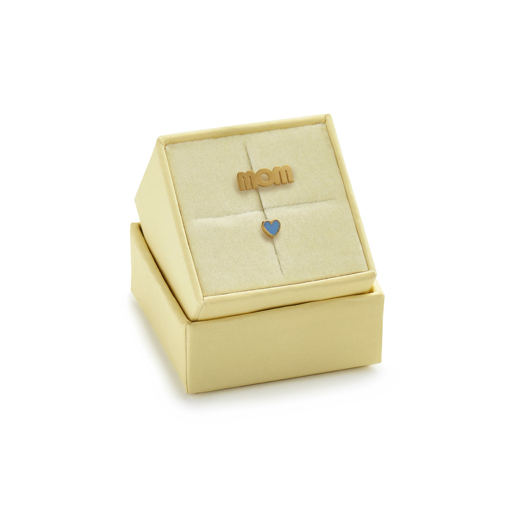Love Box - Wow Mom Newborn Blue fra STINE A Jewelry i Forgyldt-Sølv Sterling 925