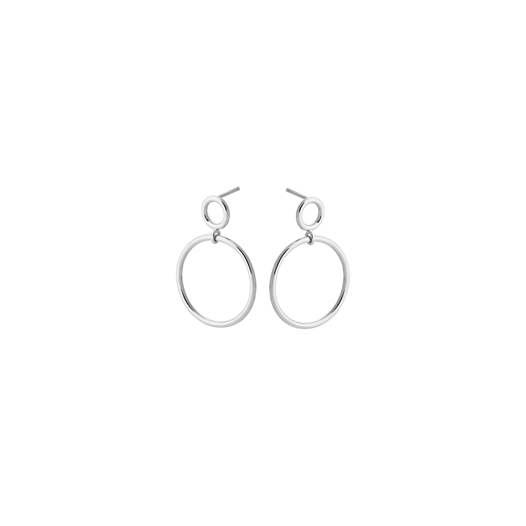 Globe Earrings van Pernille Corydon in Zilver Sterling 925