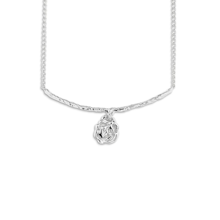Rosie Necklace von Jane Kønig in Vergoldet-Silber Sterling 925