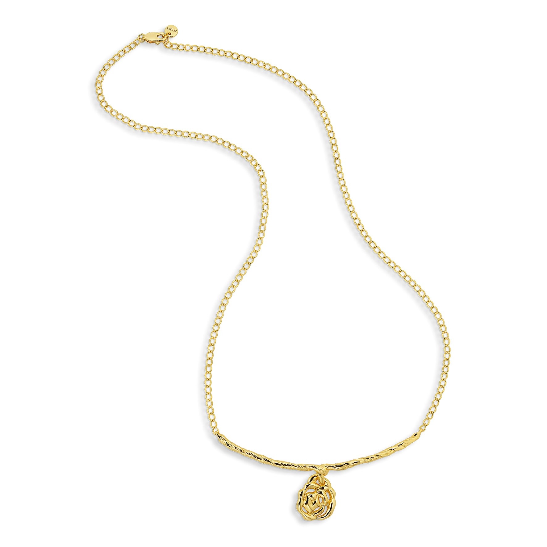 Rosie Necklace from Jane Kønig in Goldplated Silver Sterling 925