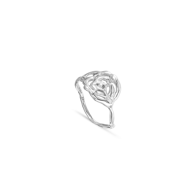 Rose Ring fra Jane Kønig i Forgyldt-Sølv Sterling 925