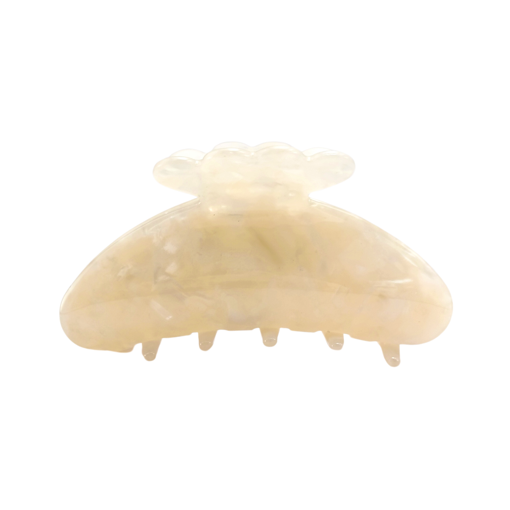 Esther Butterfly Hairclaw Light Beige