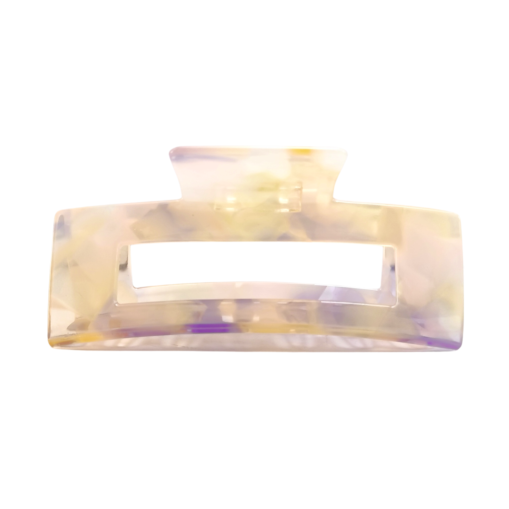Square Hairclaw Golden Lavender z A-Hjort Jewellery v Acetát
