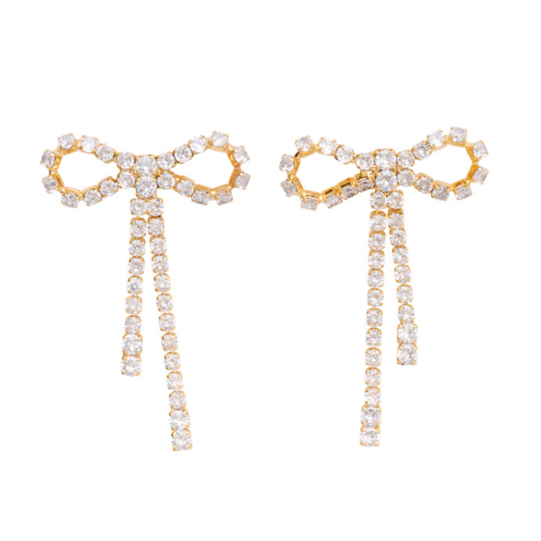 Arco Large Crystal Earrings