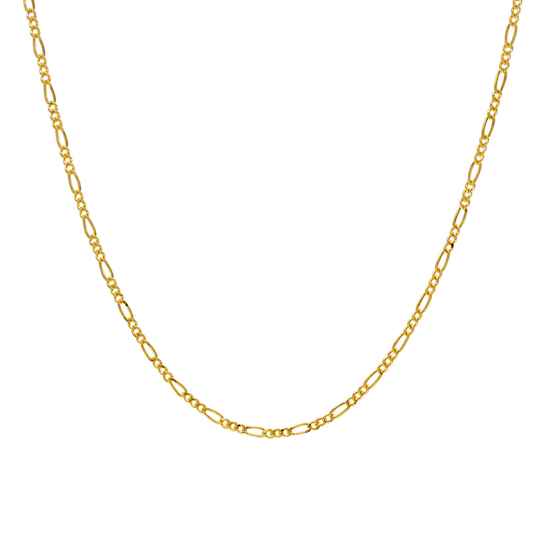 Frida Figaro Necklace from A-Hjort Jewellery in Goldplated Silver Sterling 925