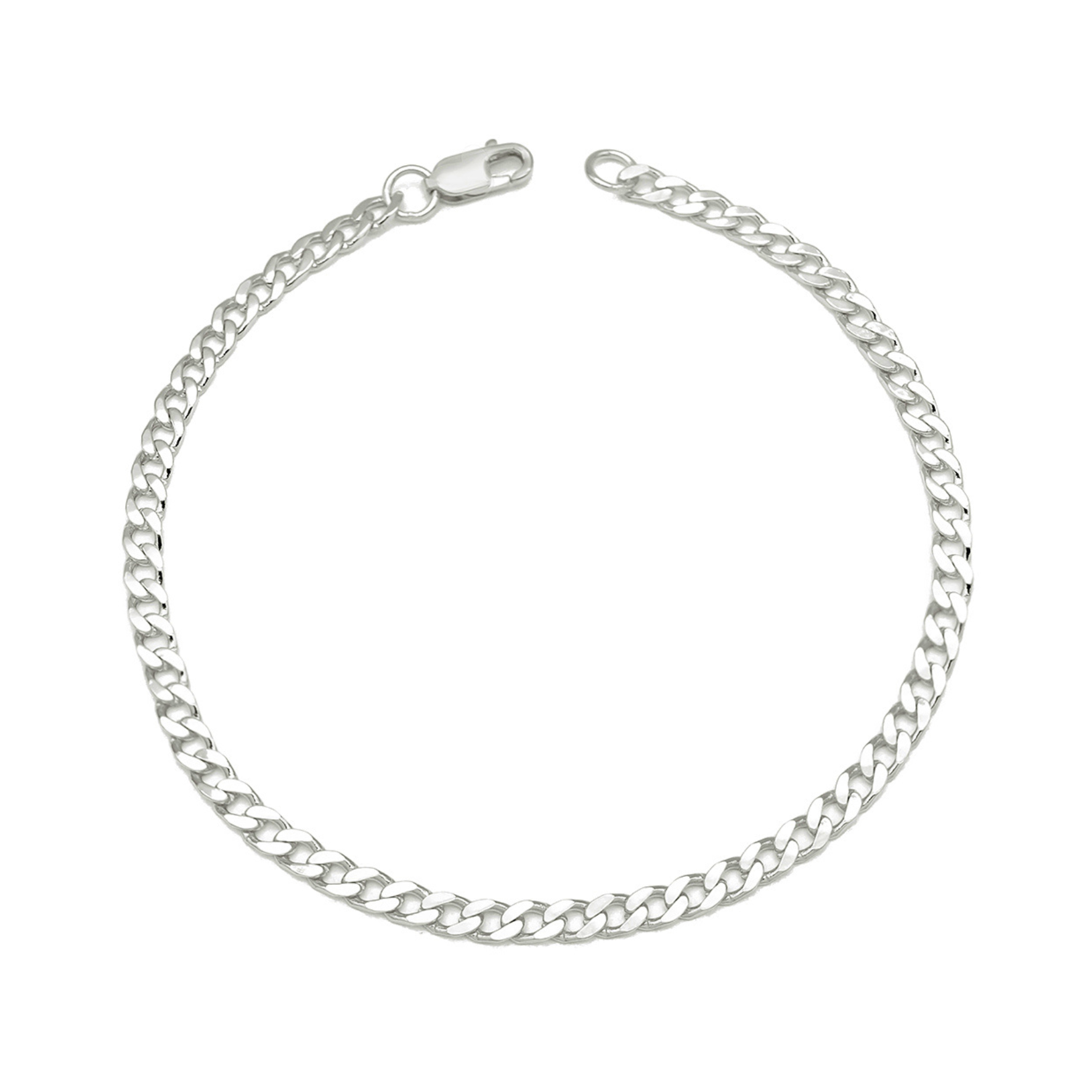 Line Panzer Bracelet from A-Hjort Jewellery in Silver Sterling 925