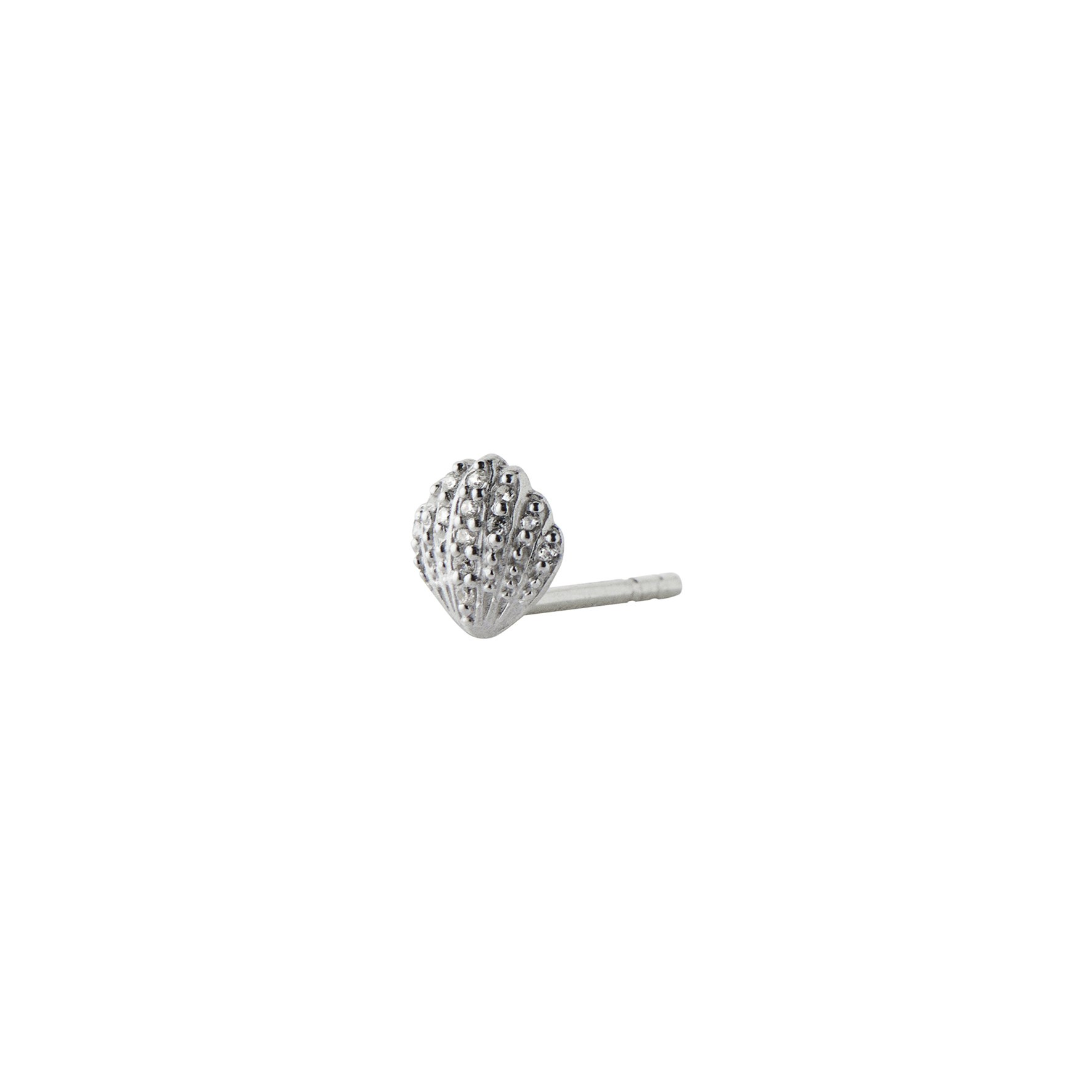 Tres Petit Vintage Shell Earring från STINE A Jewelry i Silver Sterling 925