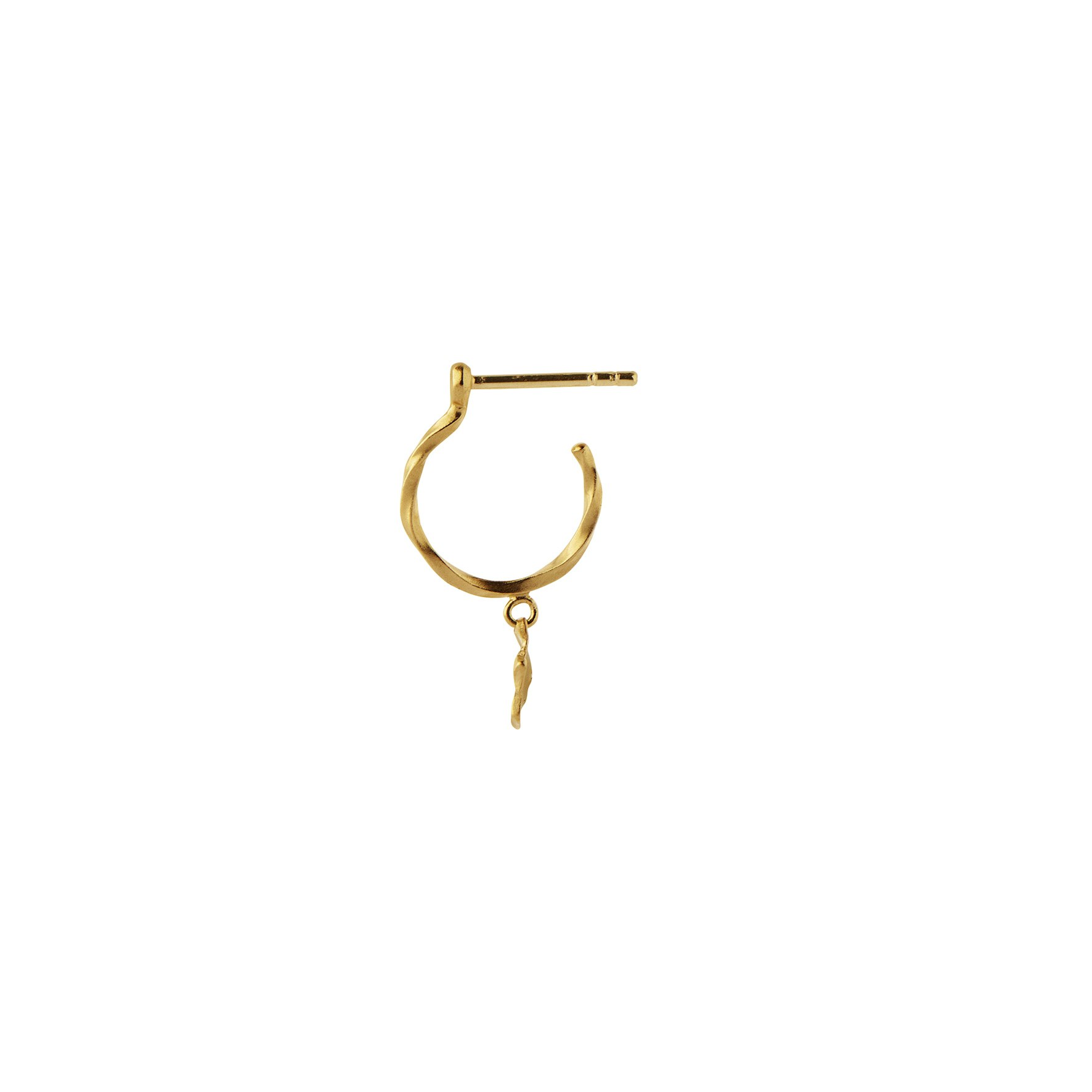 Petit Flow Creol With Garden Flower von STINE A Jewelry in Vergoldet-Silber Sterling 925