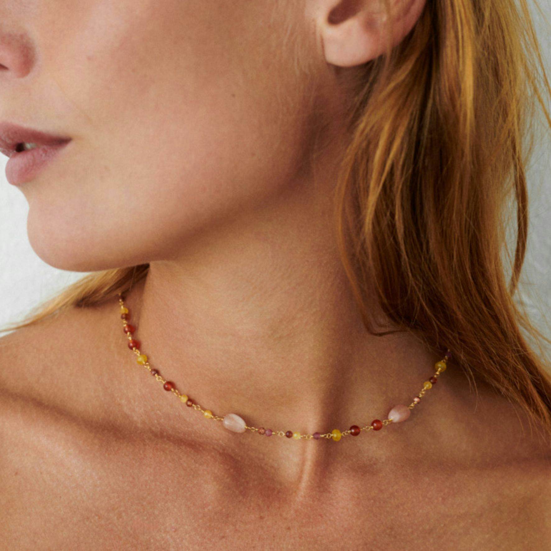 Golden Fields Necklace from Pernille Corydon in Goldplated-Silver Sterling 925