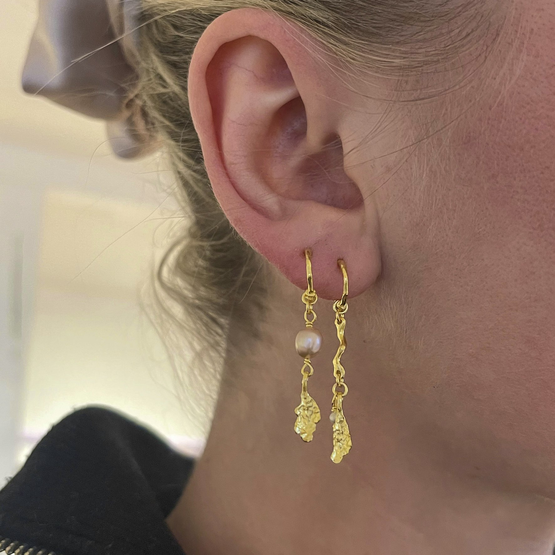 Lyric Earrings fra Maanesten i Sølv Sterling 925