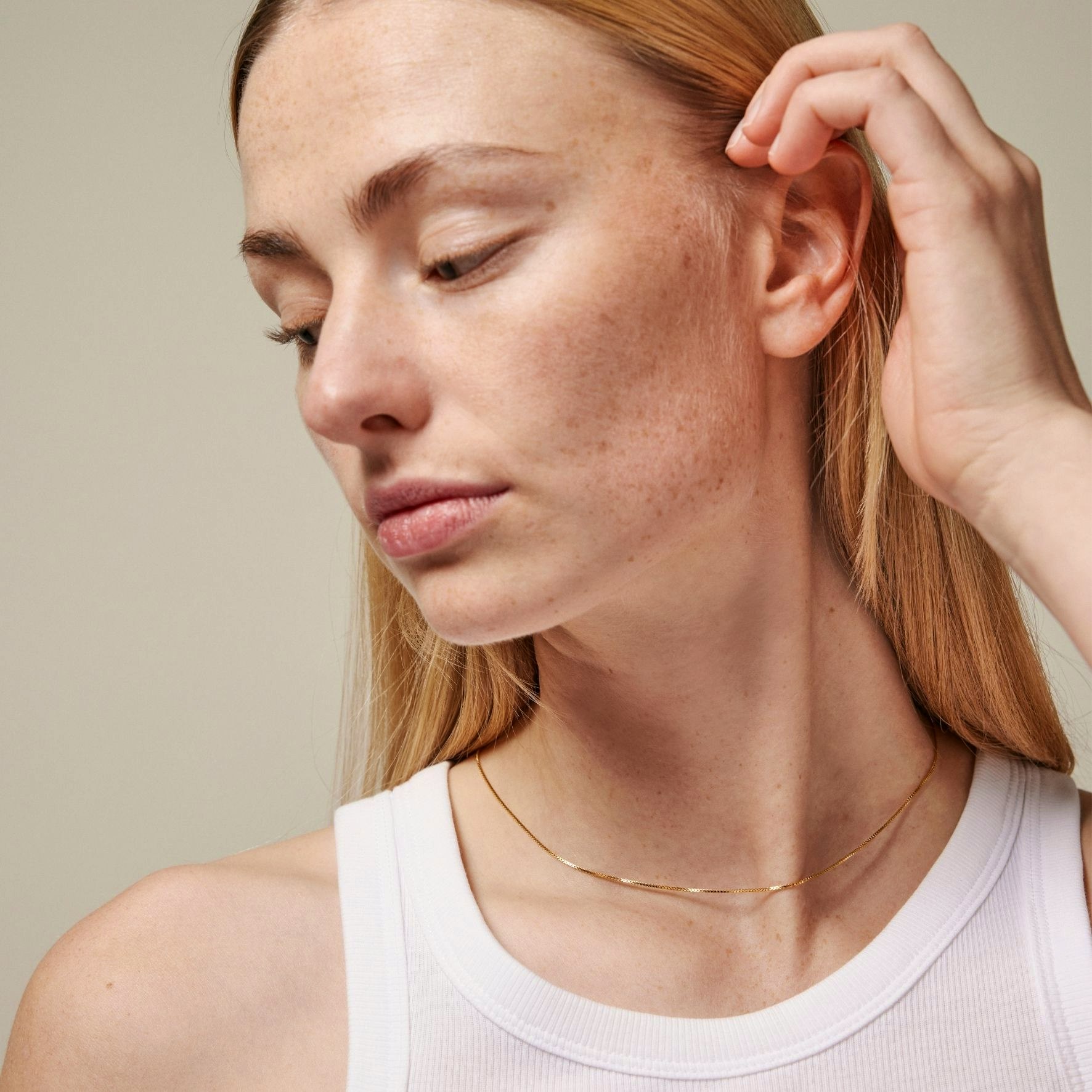 Box Chain Necklace - 0,85 mm