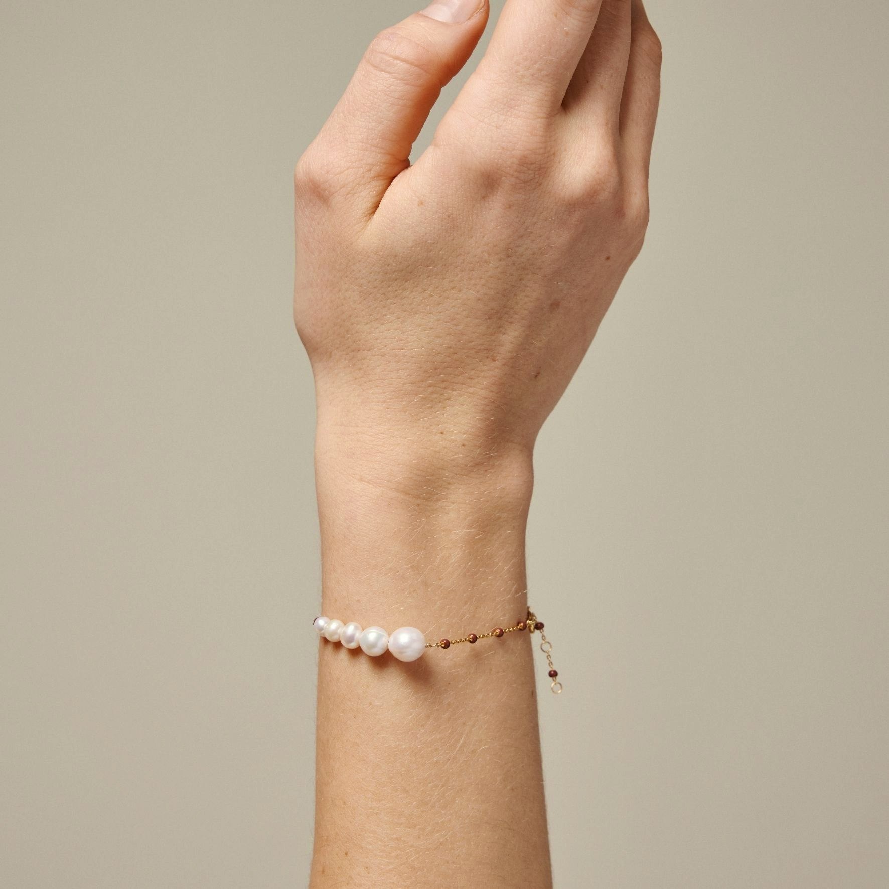 Lola Carmen Copper Bracelet von Enamel Copenhagen in Vergoldet-Silber Sterling 925