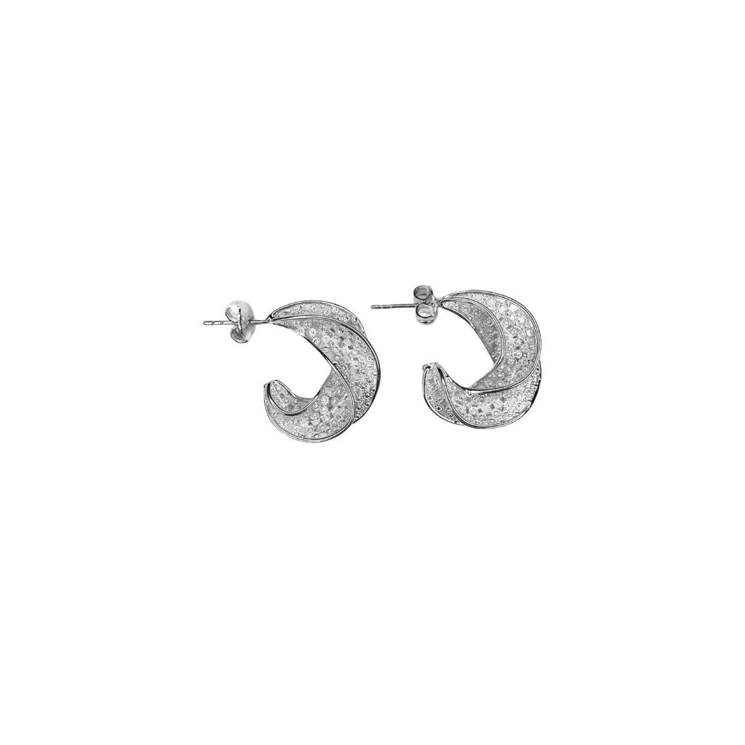 Filigran Afrika Studs from Pico in Silverplated Brass