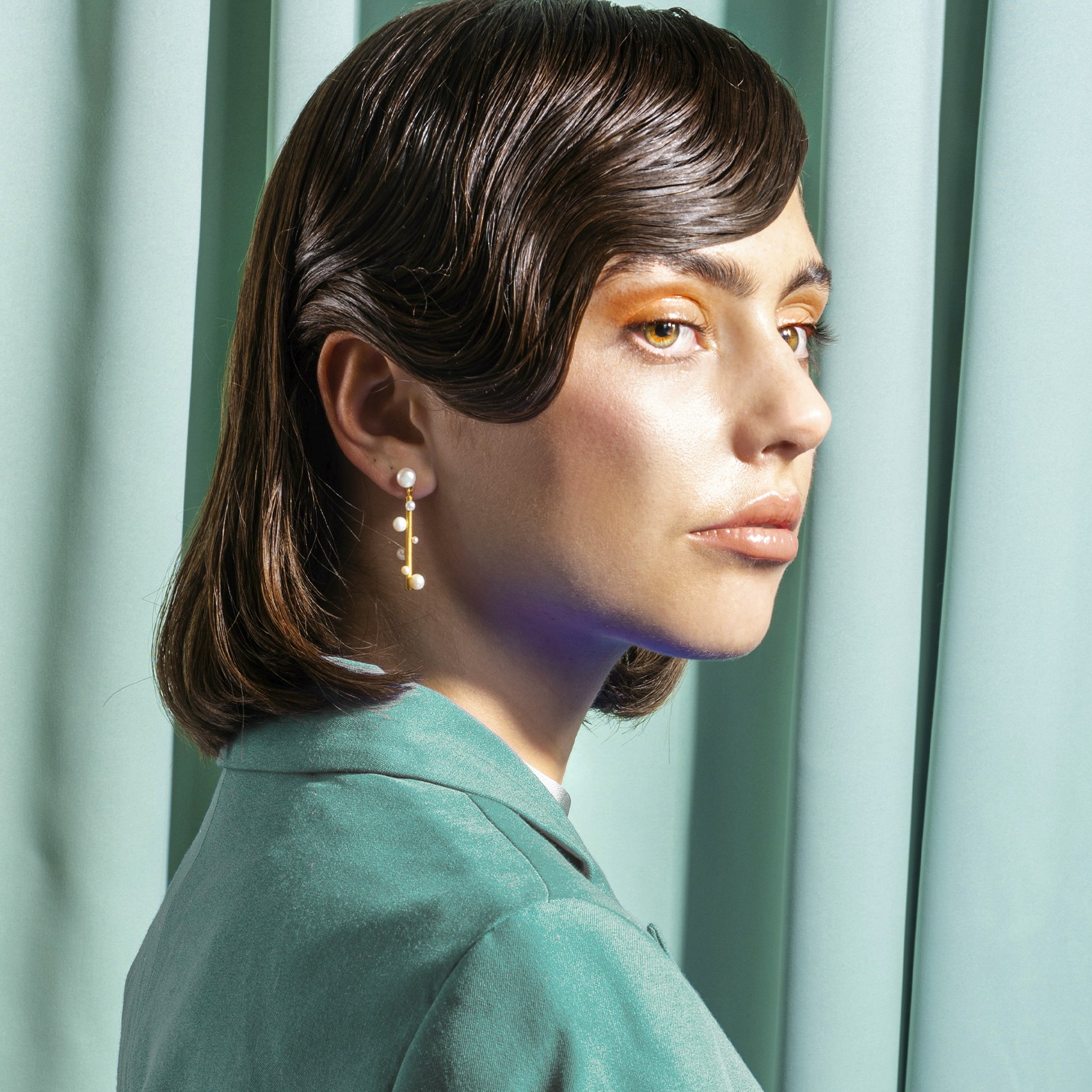 Venus Monument Earrings fra House Of Vincent i Sølv Sterling 925