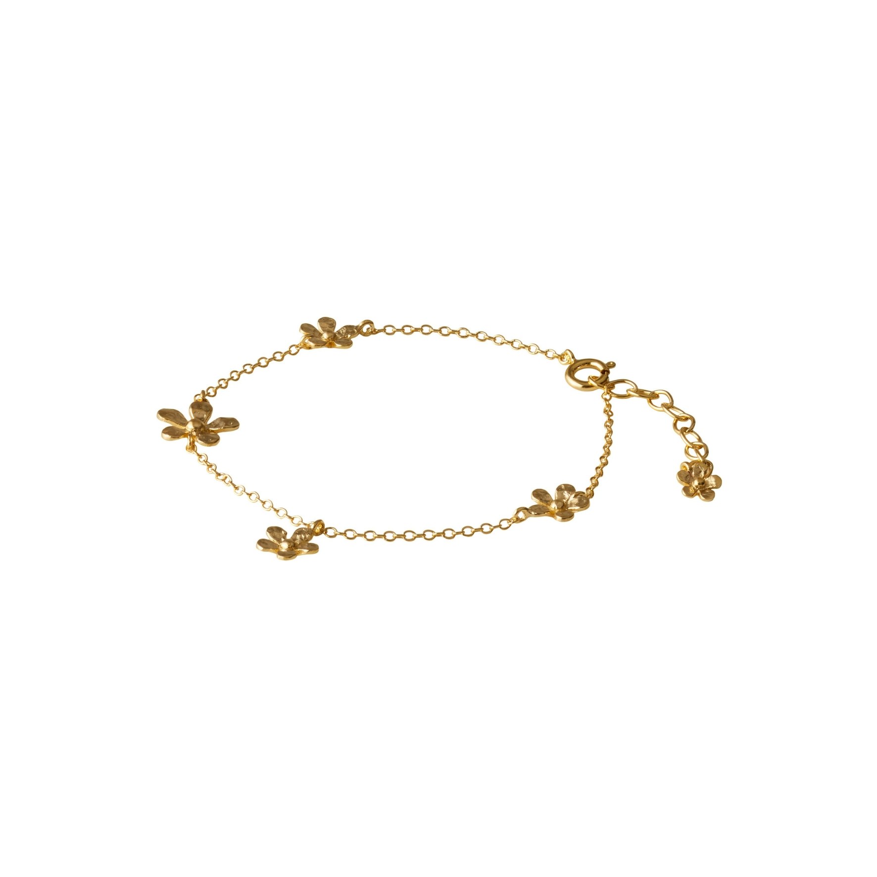 Wild Poppy Bracelet fra Pernille Corydon i Forgyldt-Sølv Sterling 925