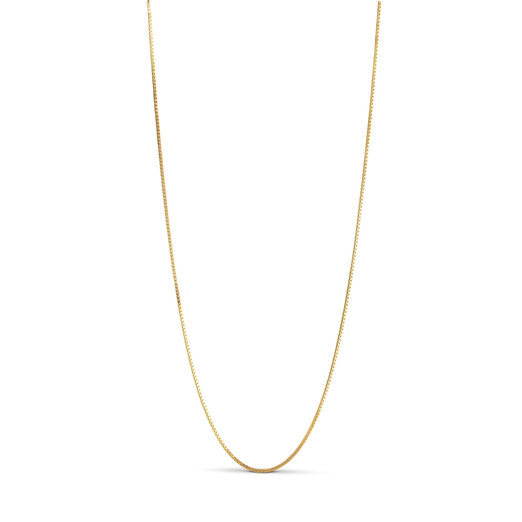 Box Chain Necklace - 0,85 mm