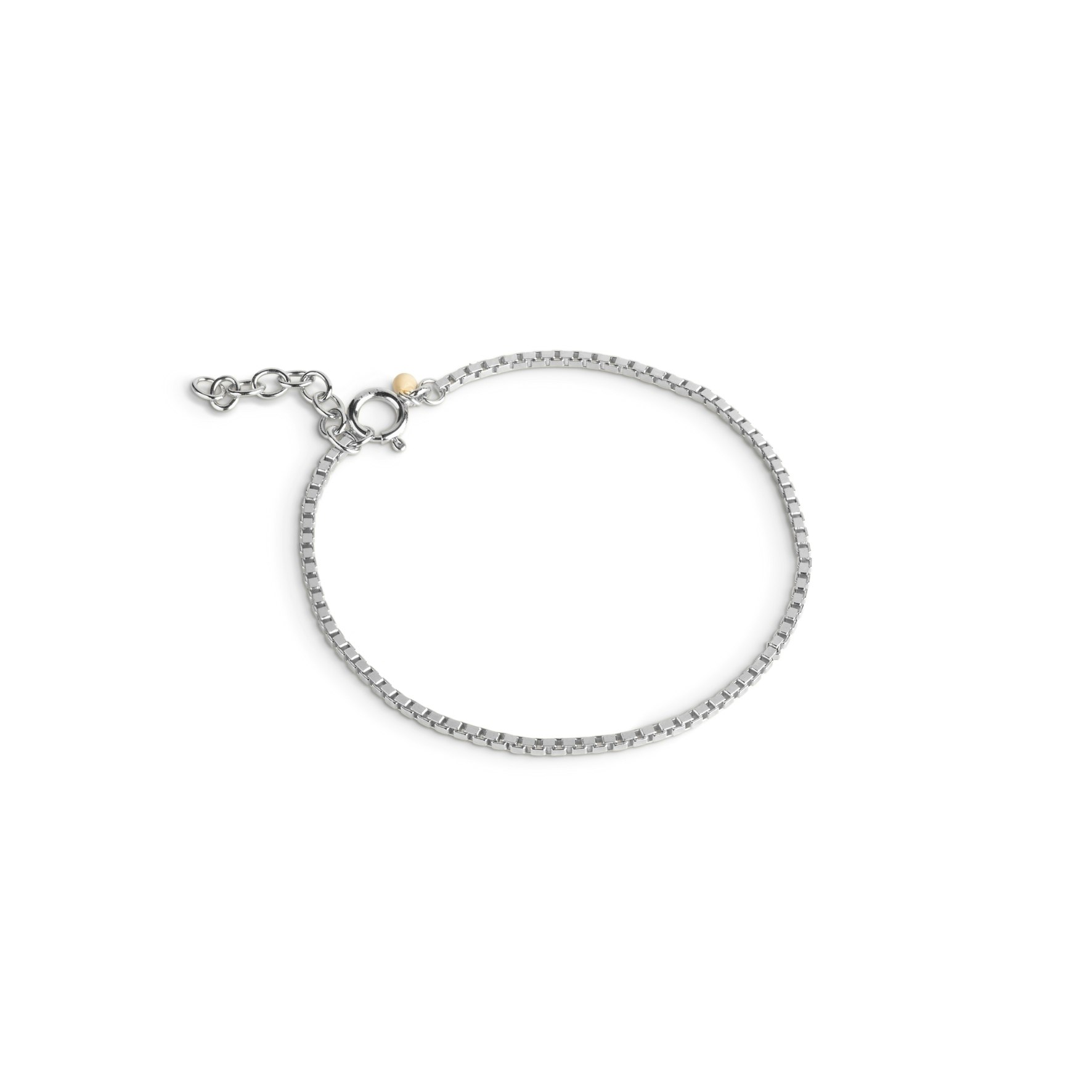 Box Chain Bracelet - 1,45 mm z Enamel Copenhagen v Stříbro Sterling 925