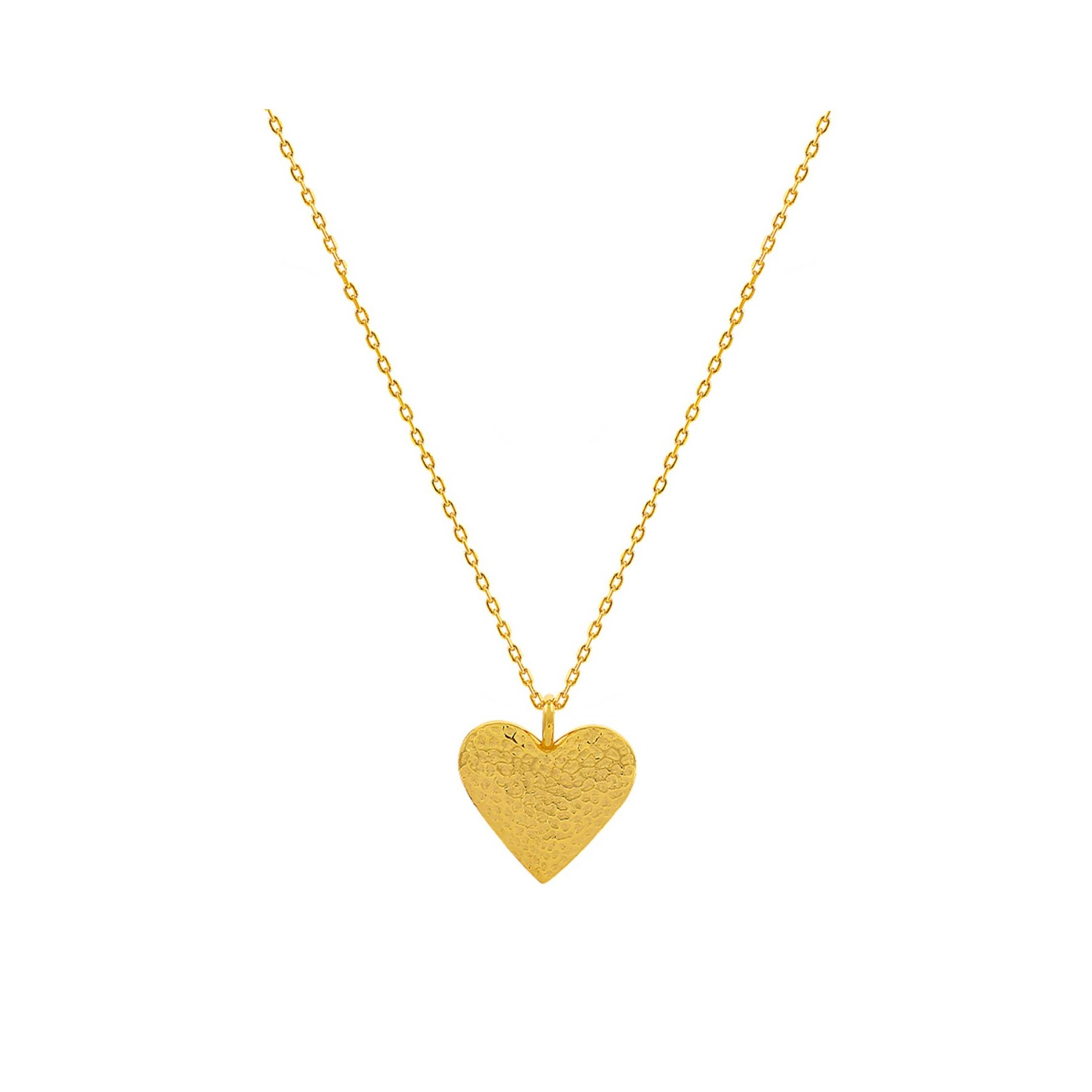 Heart Necklace z Hultquist Copenhagen v Pozlacené stříbro sterling 925