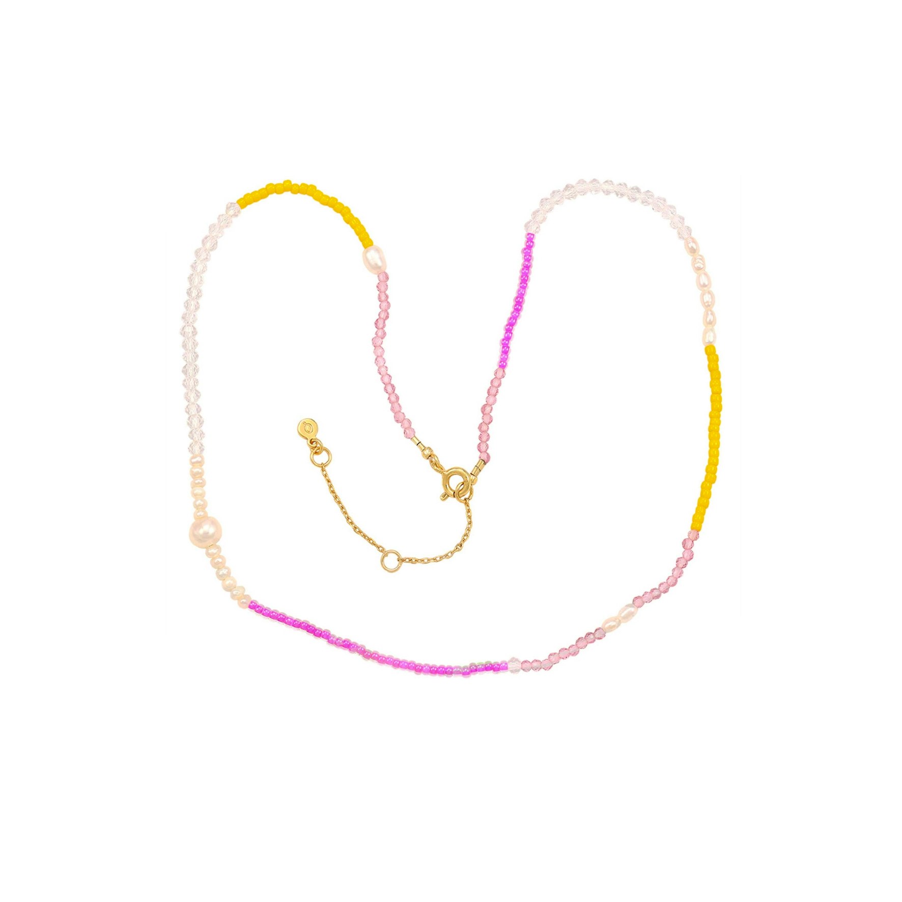Pink Rainbow Necklace