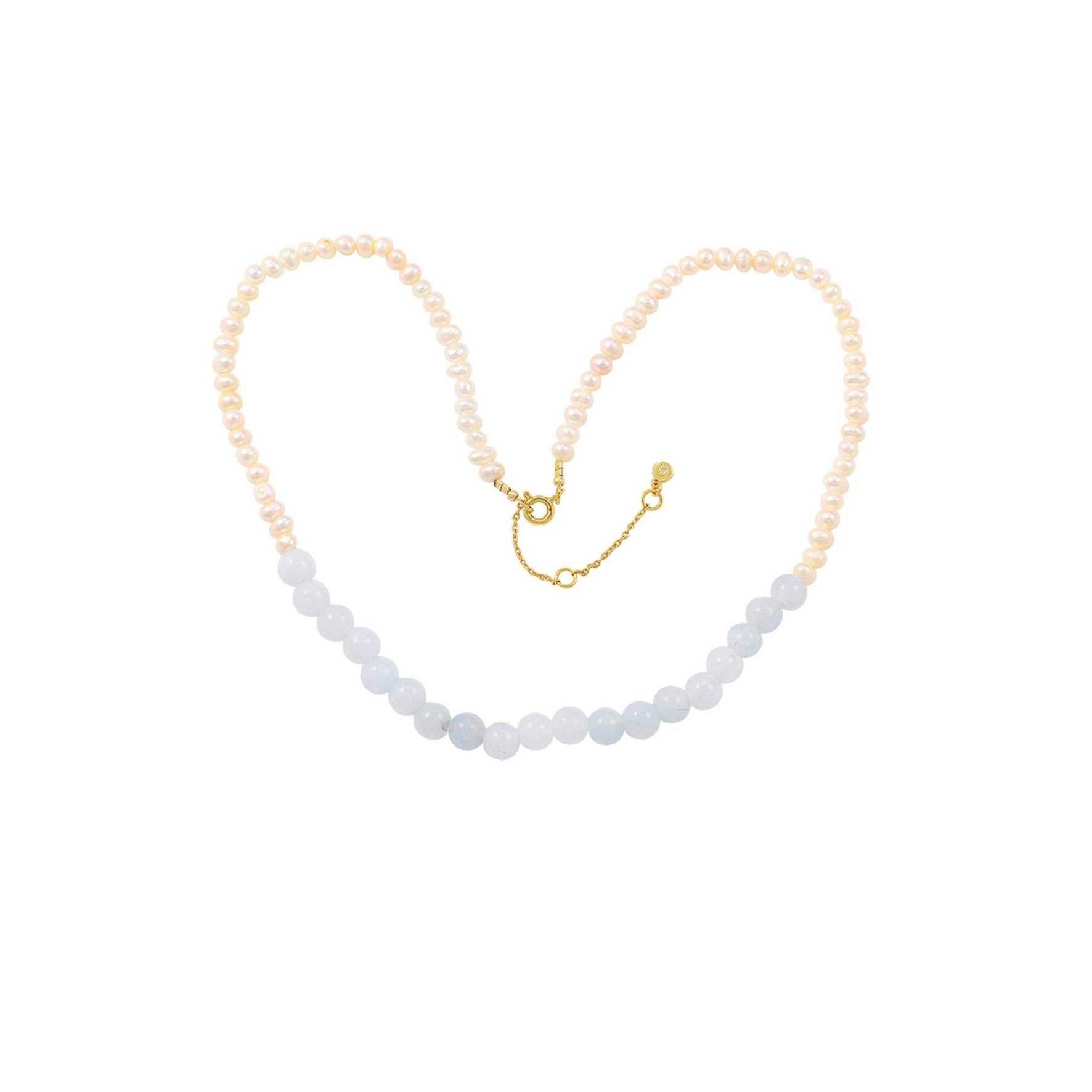 Evelyn Pearl Necklace z Hultquist Copenhagen v Pozlacené stříbro sterling 925