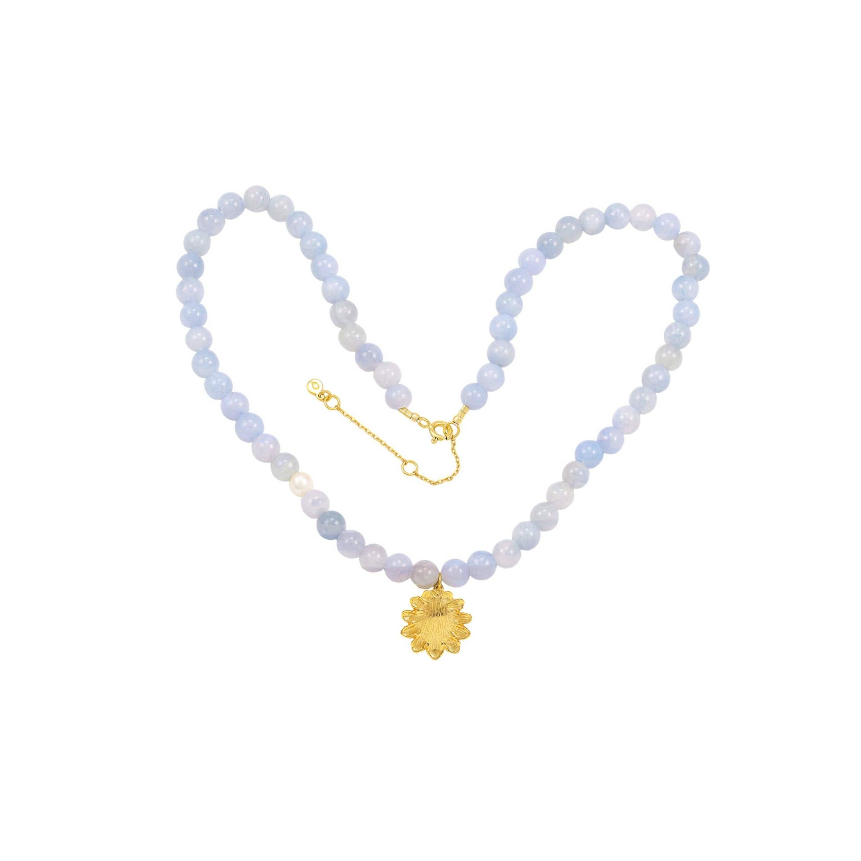 Evelyn Necklace z Hultquist Copenhagen v Pozlacené stříbro sterling 925
