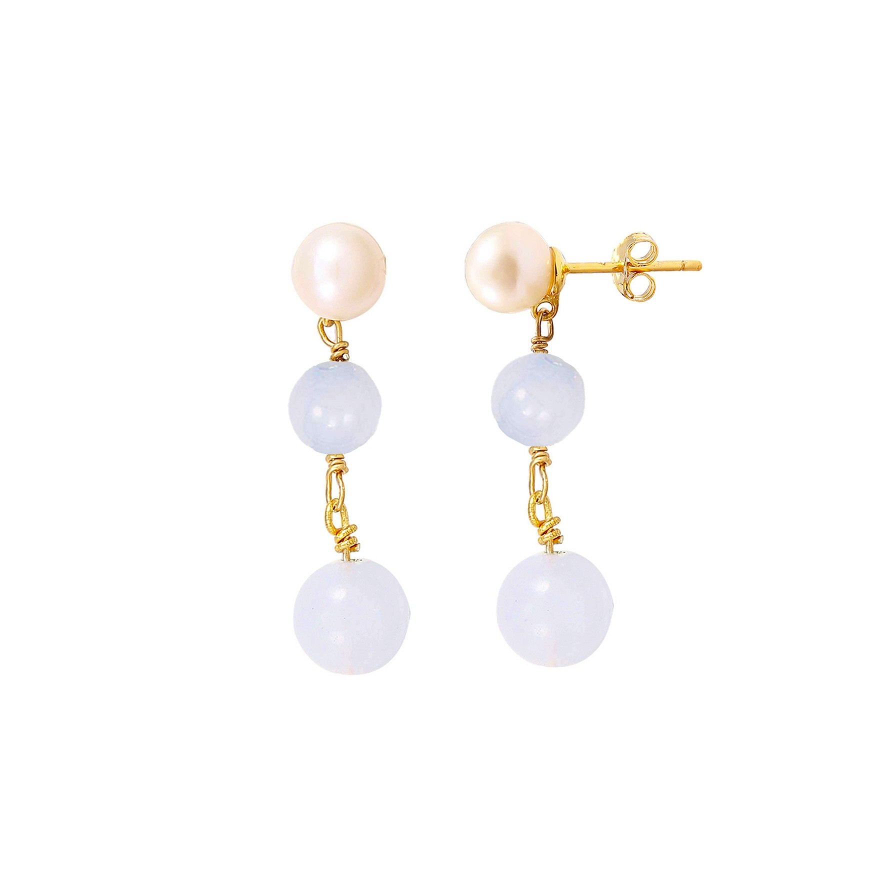 Fabienne Earrings fra Hultquist Copenhagen i Forgyldt-Sølv Sterling 925